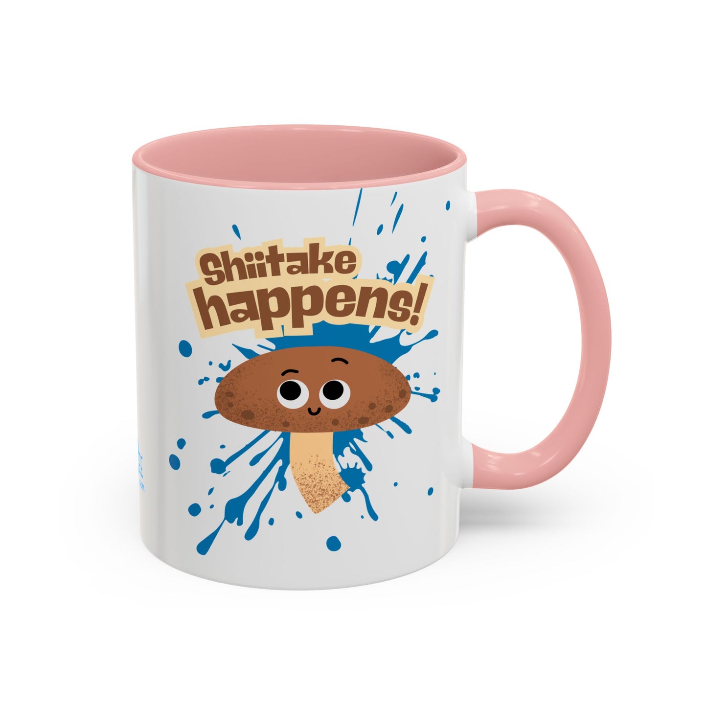 Shiitake Happens Coffee Mug, Funny Mushroom Mug, Cute Kitchen Gift, Coffee Lover Gift, Quirky Home Decor, Holiday Gift Idea