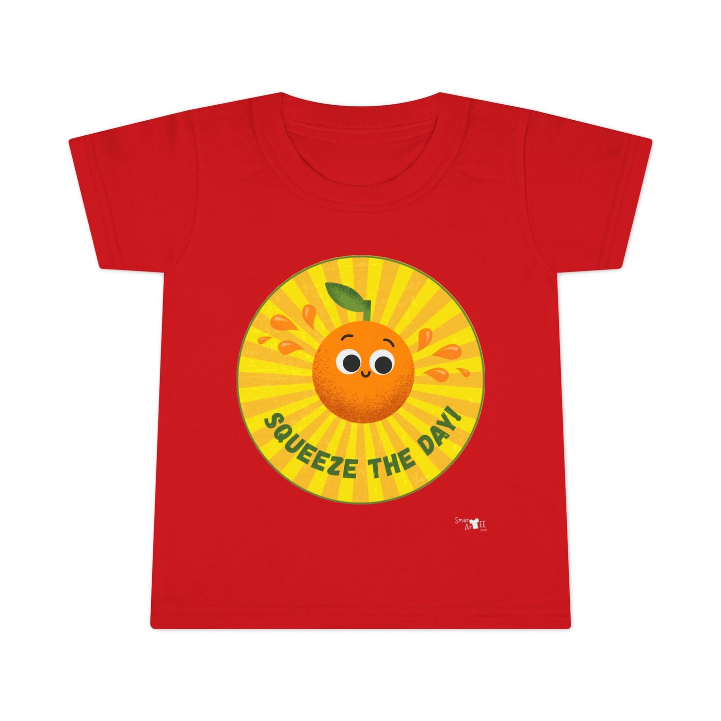 Cute Toddler Shirt - 'Squeeze the Day!' Funny Tee for Kids, Gift for Birthdays, Summer Vibes, Playful Wear, Toddler Apparel
