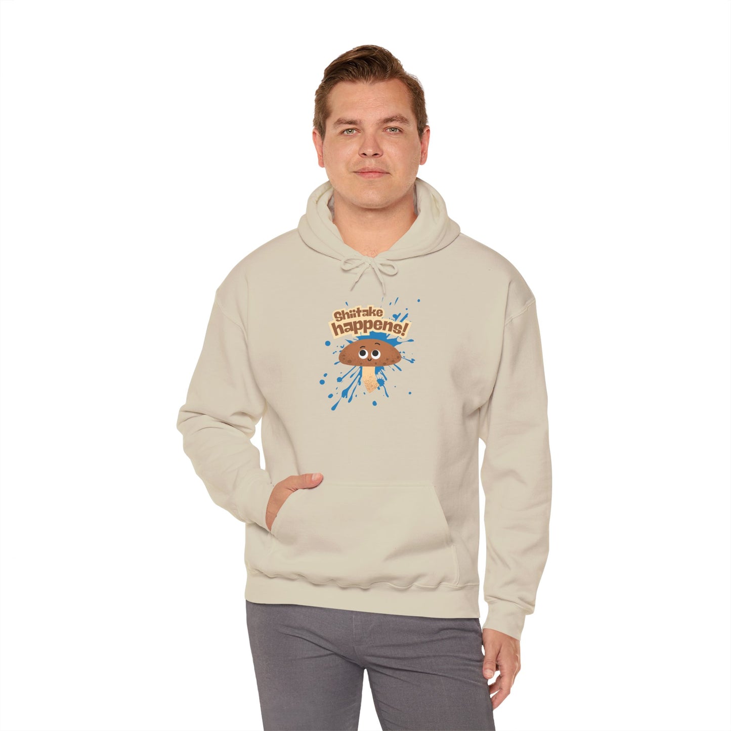 Funny Mushroom Hoodie - Unisex Hoodie, Gift for Nature Lovers, Quirky Style, Fall Fashion, Unique Apparel