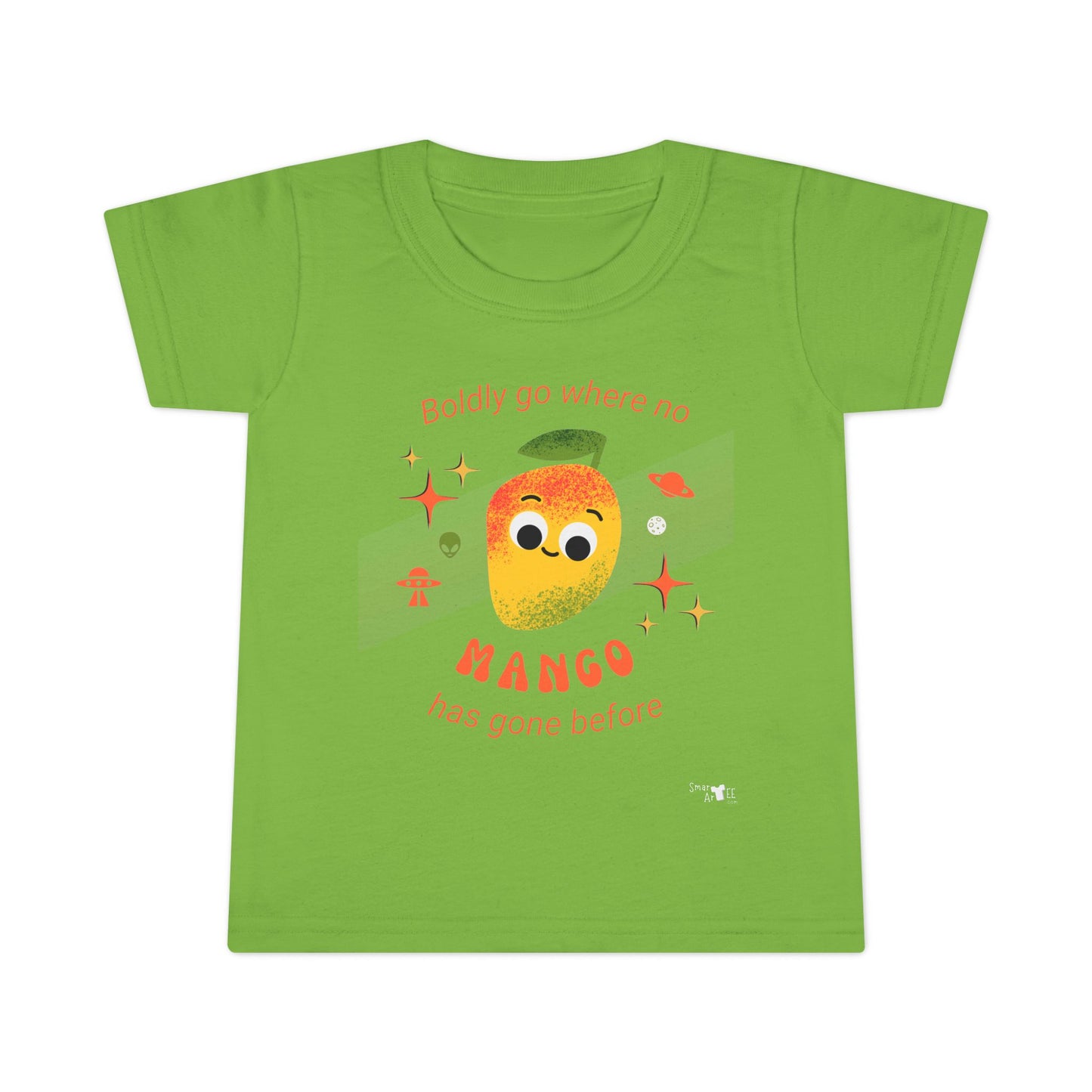 Cute Mango Toddler Shirt, Kids Summer Tee, Fruit Pun Graphic Shirt, Gift for Toddlers, Birthday Outfit, Playful Children's Apparel