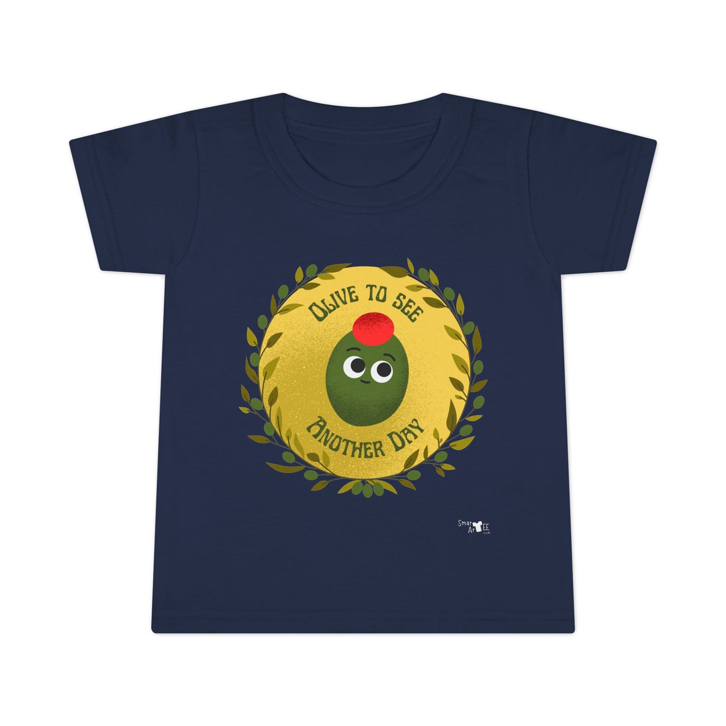 Cute Olive Toddler Shirt – "Olive to See Another Day" Design, Kids' Casual Wear, Birthday Gift, Funny Baby Shirt
