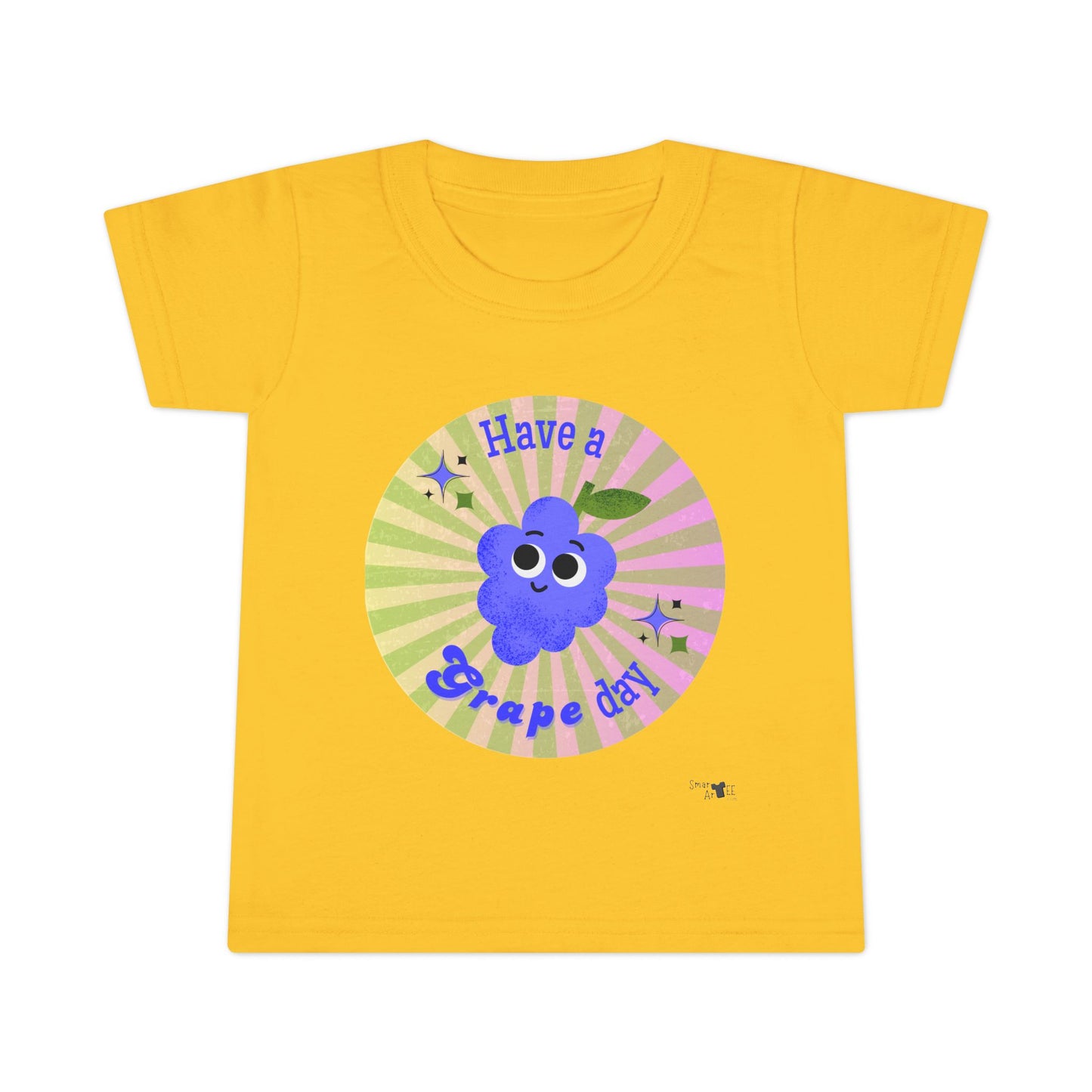 Toddler Shirt - 'Have a Grape Day!' Cute Fruit Design, Kids Birthday Gift, Summer Outfit, Toddler Apparel, Playdate Shirt
