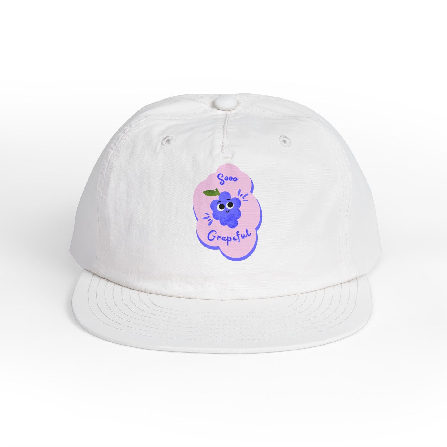 Grateful Vibes Surf Cap | Casual Sun Hat, Beachwear Accessory, Summertime Fashion, Gift for Surfers, Outdoor Adventures