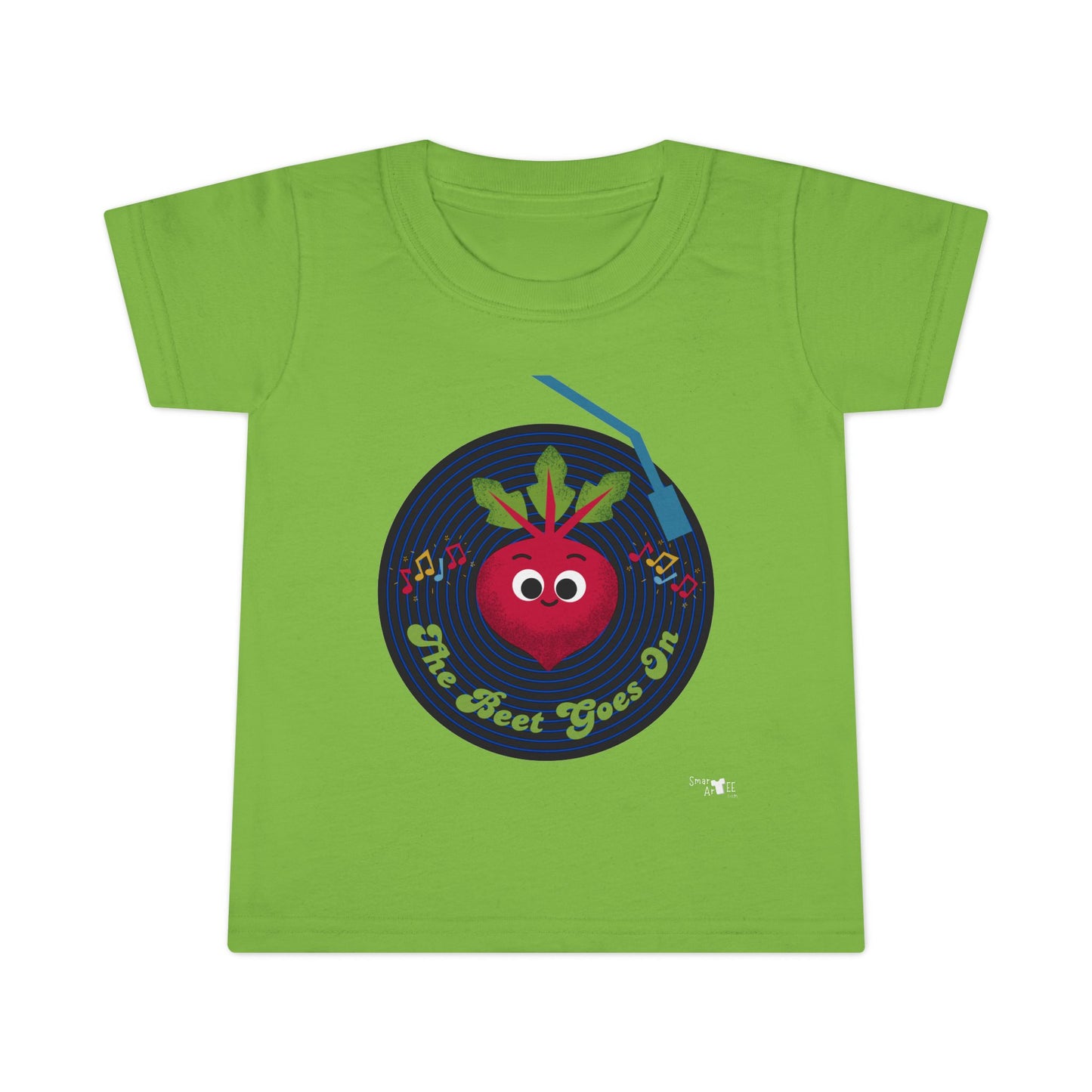 Toddler Shirt with 'The Beet Goes On' Design, Kids Tee, Funny Toddler Gift, Cute Vegetable Shirt, Veggie Lover Apparel