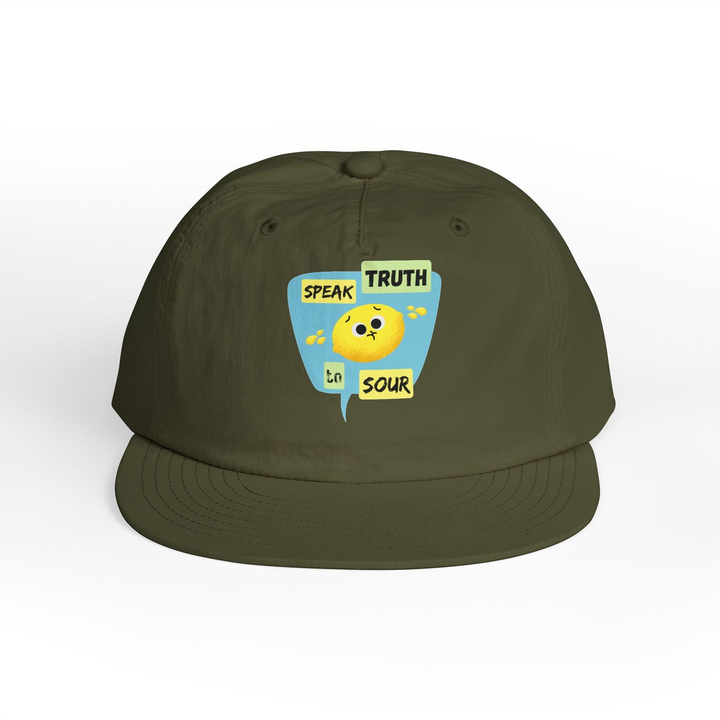 Sour Truth Surf Cap - Summer Vibes, Beach Style, Unisex Headwear, Outdoor Adventure, Perfect Hat for Gifts