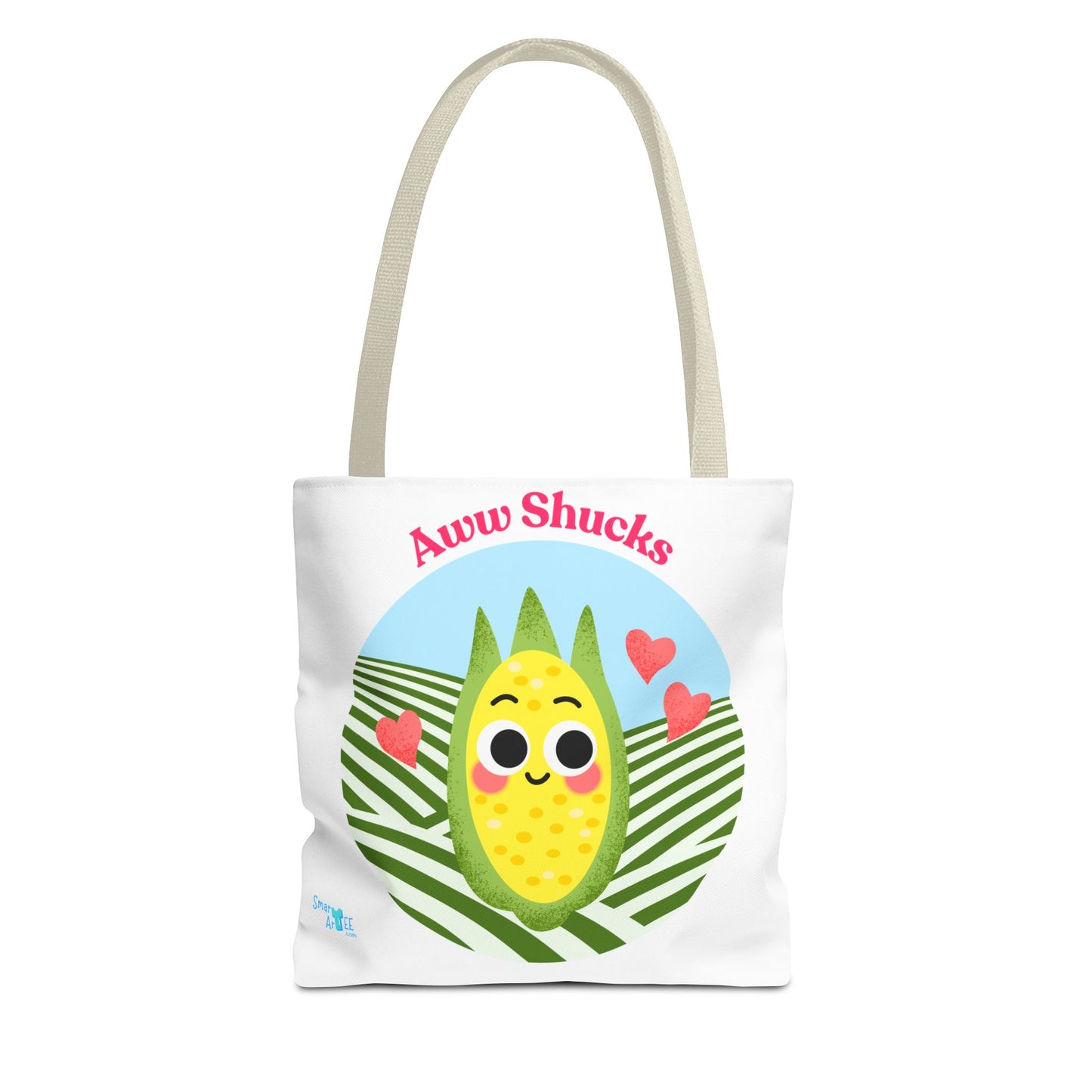 Cute Corn Tote Bag, Funny Grocery Tote, Gift for Veggie Lovers, Funny Farmhouse Decor, Unique Eco-Friendly Bag