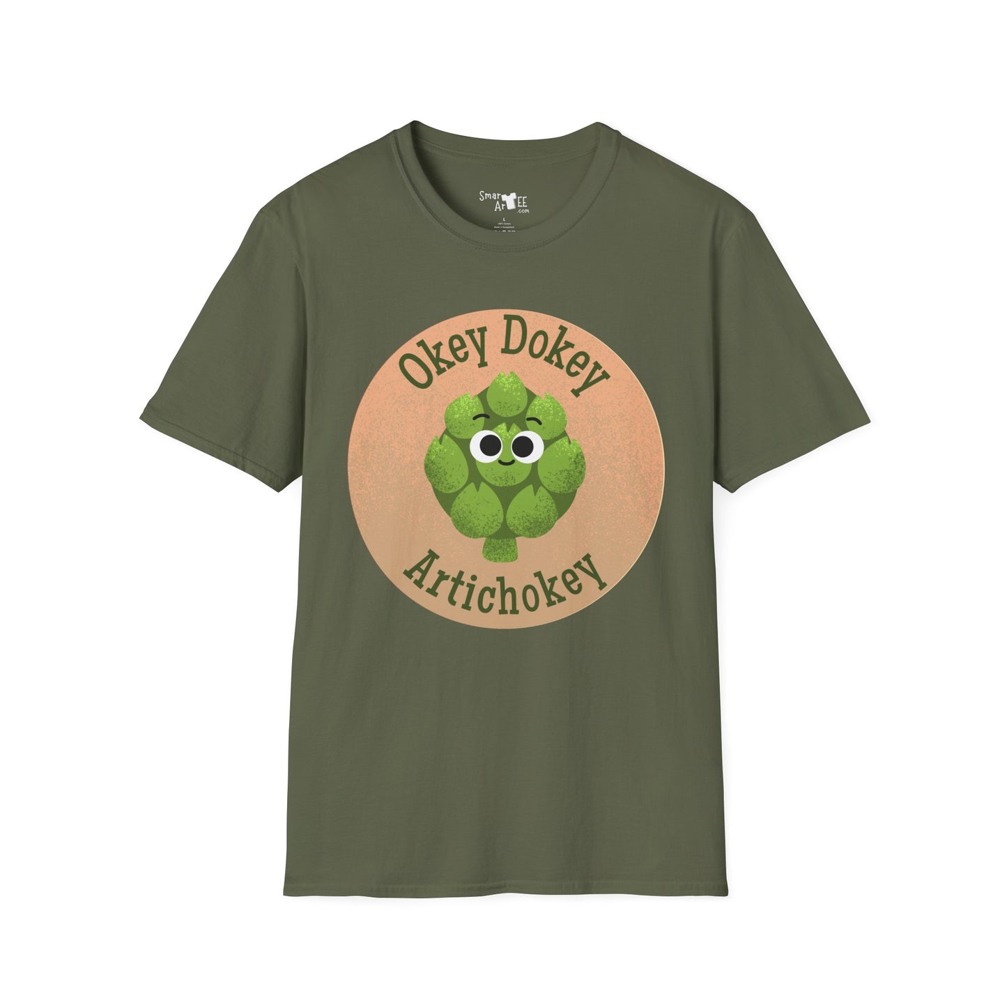 “Okey Dokey Artichokey” Unisex Softstyle T-Shirt - Fun and Playful Design for All Occasions