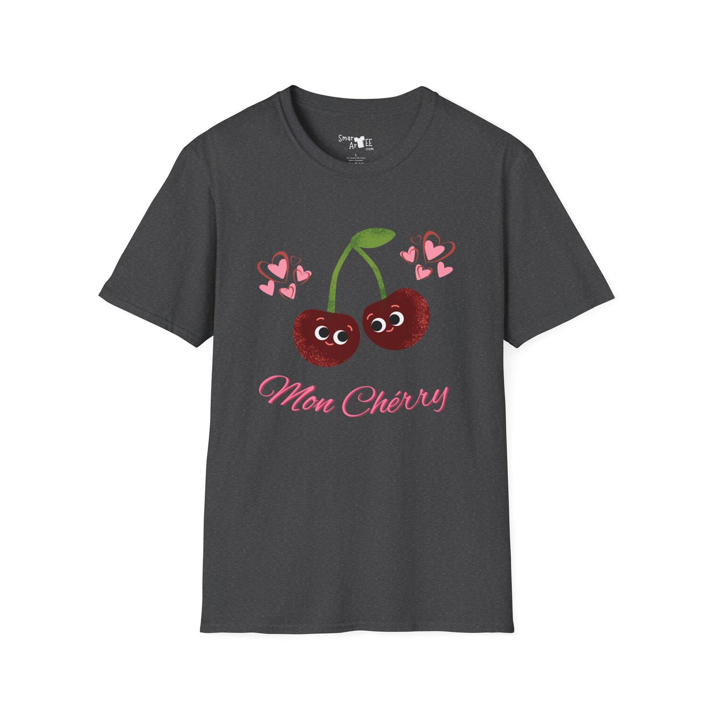 Cute Cherry Graphic Pun Tee, Chill Casual Shirt, Gift for Friends, Summer Vibe Top, Stylish Everyday T-Shirt, Adorable Fun Wear