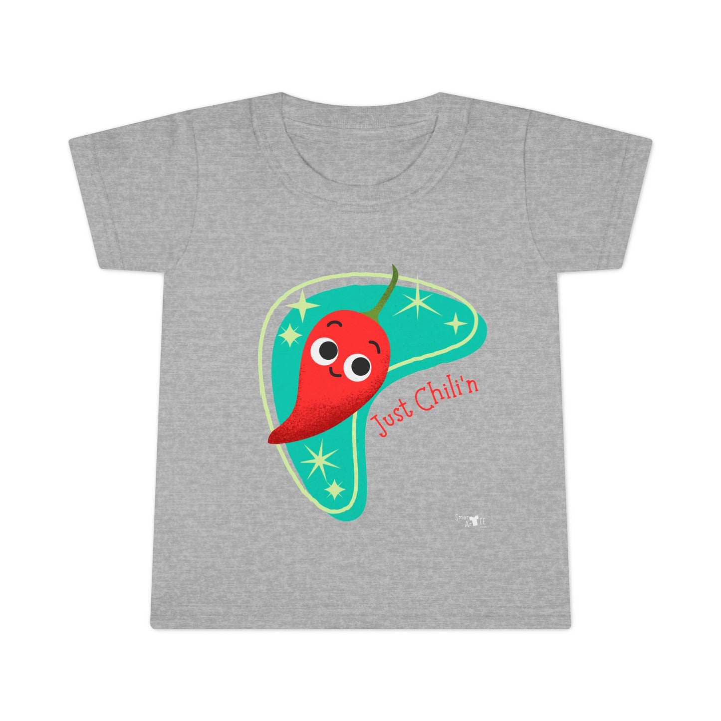 Cute Chili Pepper Toddler Shirt, Funny Kids Tee, Toddler Outfit, Gift for Ages 1-5, Playful Design for Every Day