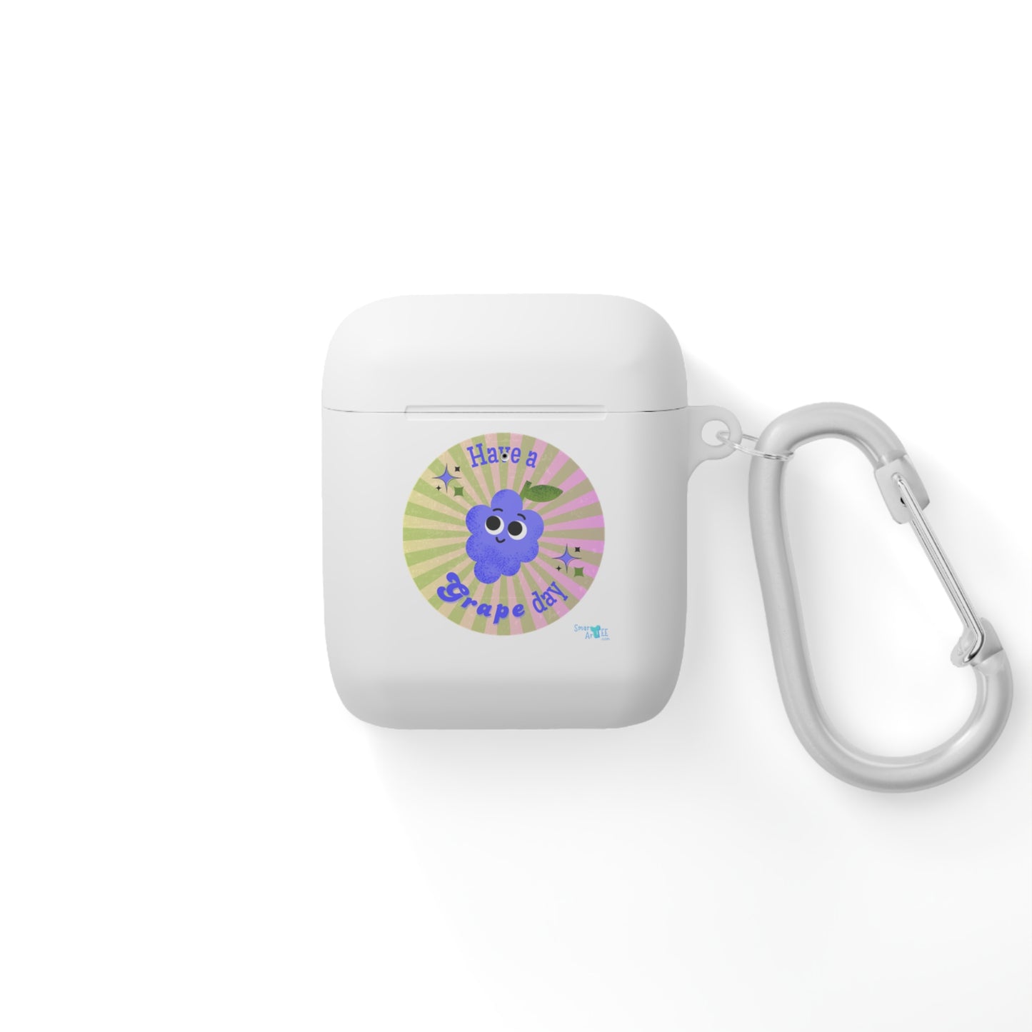 Cute Grape AirPods Case Cover, Fun Earbuds Protector, Gift for Music Lovers, Colorful Accessory, Great Gift Idea