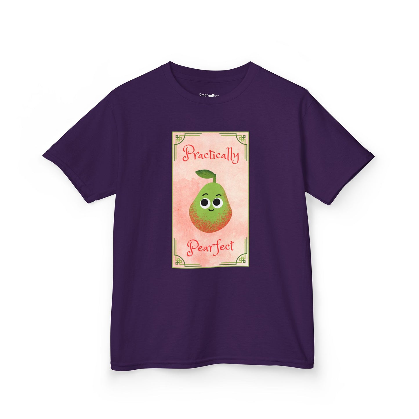 Practically Pear-fect Kids Tee | Fun Summer Shirt, Cute Childrens Gift, Birthday, Fruit Lover Apparel, Playful Outfit, Summer Vibes