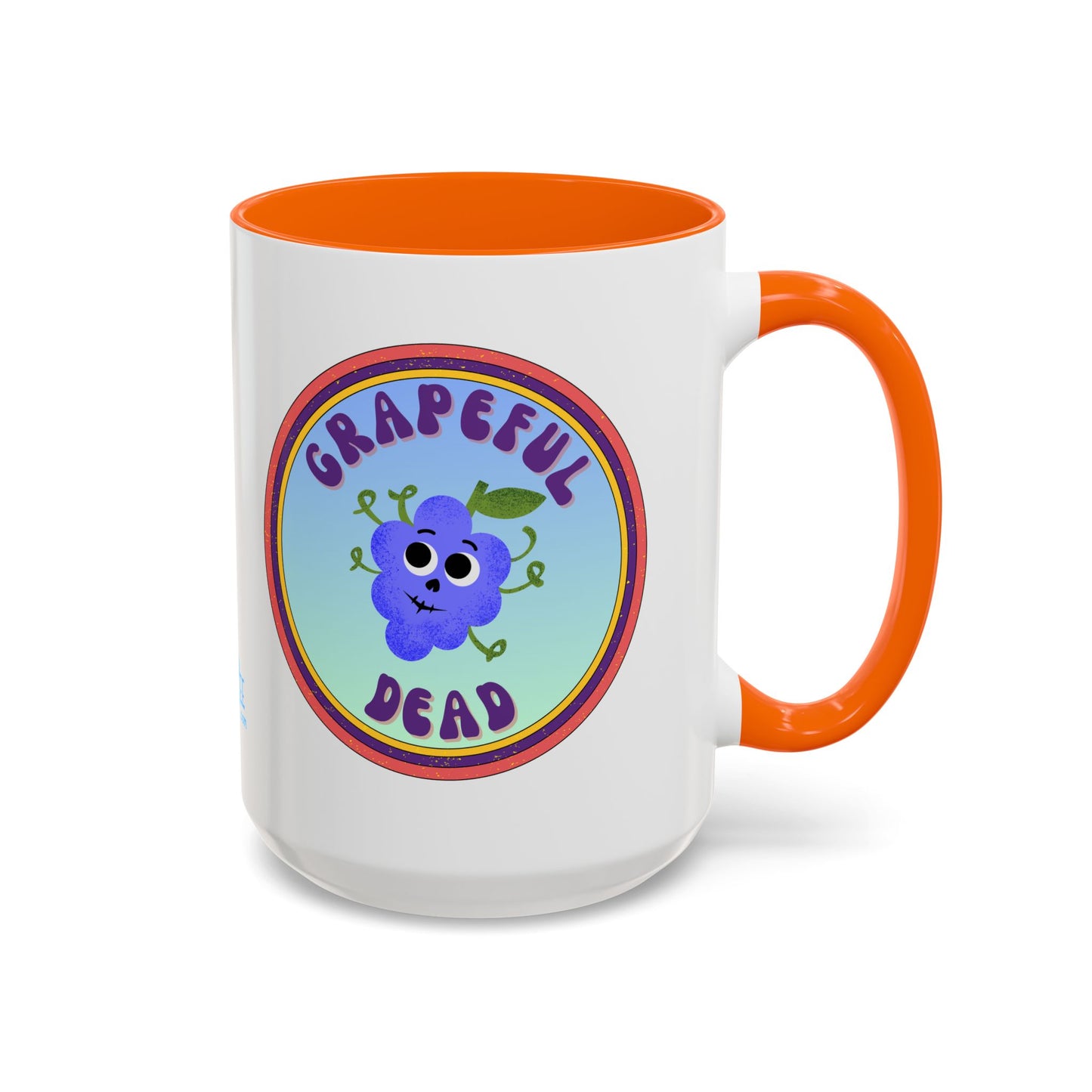Grateful Dead Inspired Accent Coffee Mug, Fun Gift for Music Lovers, Unique Home Decor, Vibrant Coffee Mug, Collectible Gift for Occasions