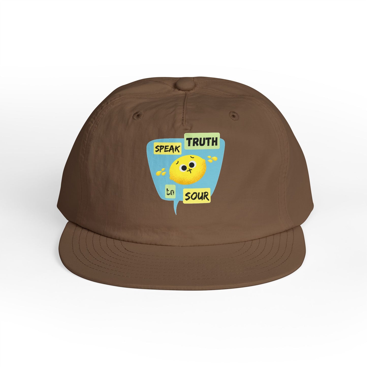 Sour Truth Surf Cap - Summer Vibes, Beach Style, Unisex Headwear, Outdoor Adventure, Perfect Hat for Gifts