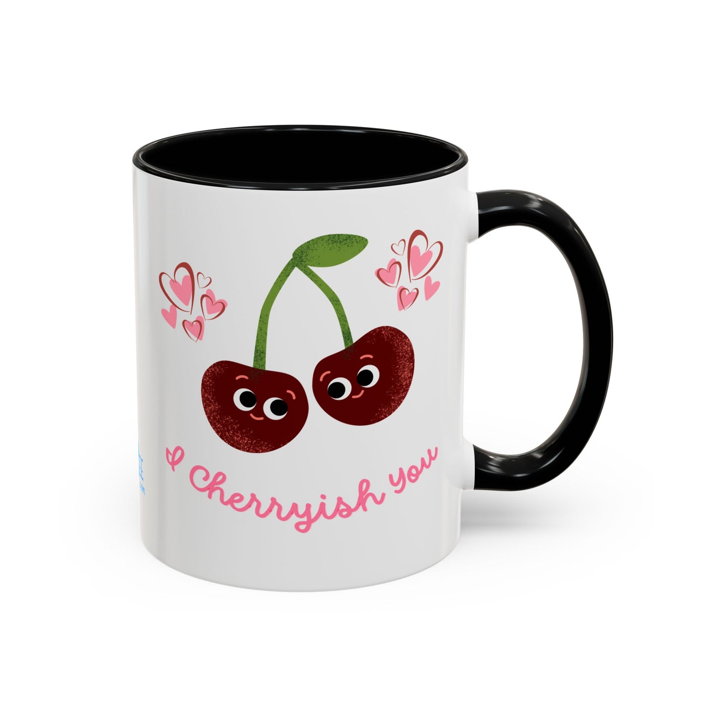 Cute Cherryish Coffee Mug, Cherry Mug, Love Mug, Valentine's Day Gift, Friendship Gift, Cute Coffee Lover's Gift