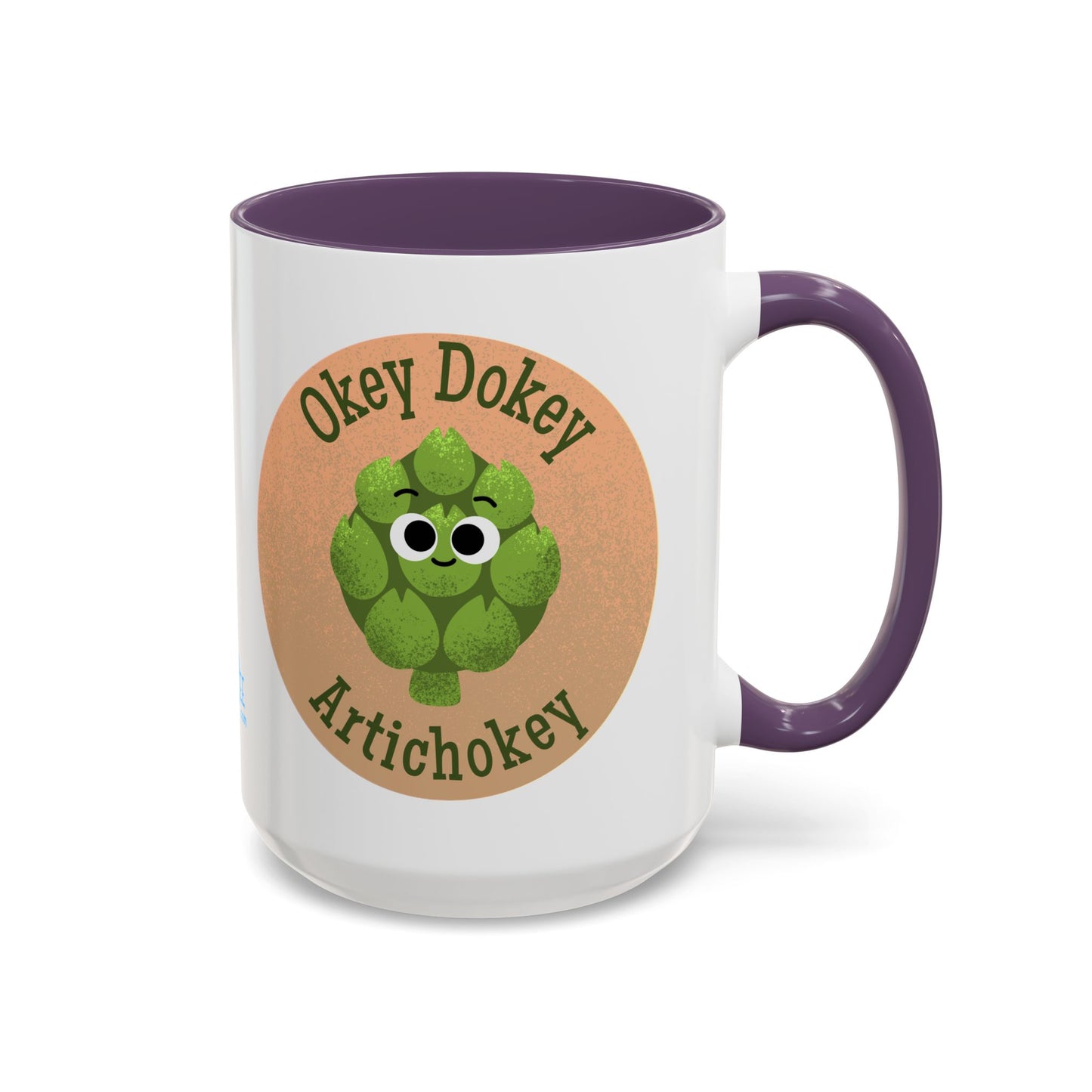 Whimsical Artichoke Coffee Mug, Punny Kitchen Gift, Cute Plant Lover Mug, Unique Coffee Cup, Funny Gift for Him/Her