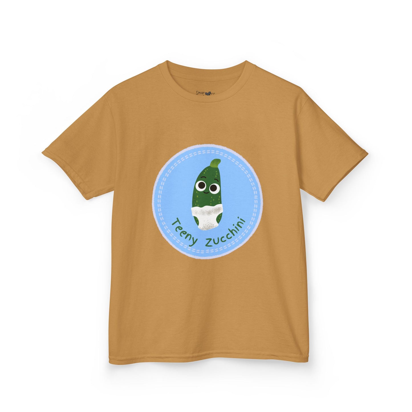Kids Zucchini Tee, Cute Vegetable Shirt, Funny Kids Apparel, Gift for Kids, Playful Shirt, Gardening Themes