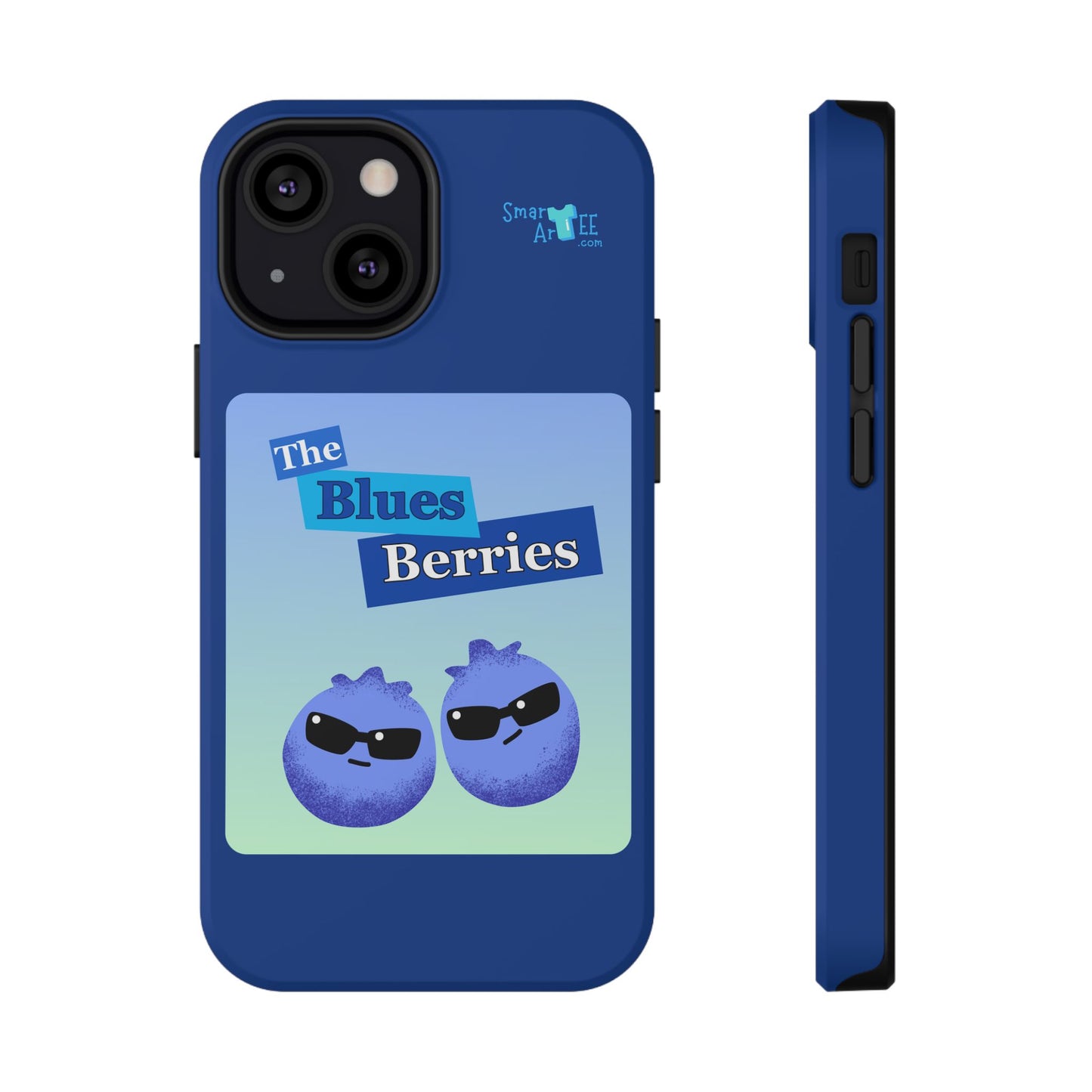 Cool Blue Brothers Pun Phone Case, Cute Impact-Resistant Case for Teens, Unique Gift for Friends, Fun Accessories
