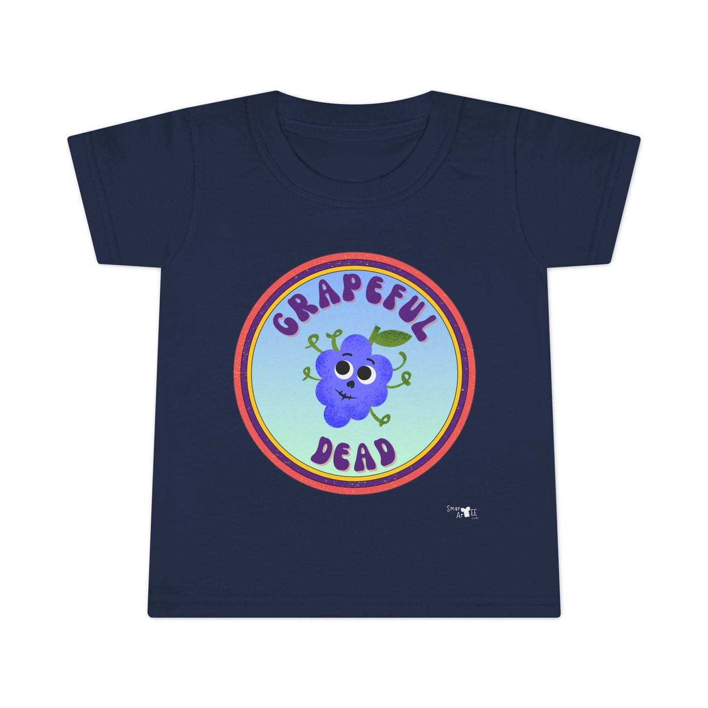 Grapeful Dead Toddler Shirt, Cute Kid's Tee, Baby Gift, Music Festival Shirt, Unique Toddler Apparel