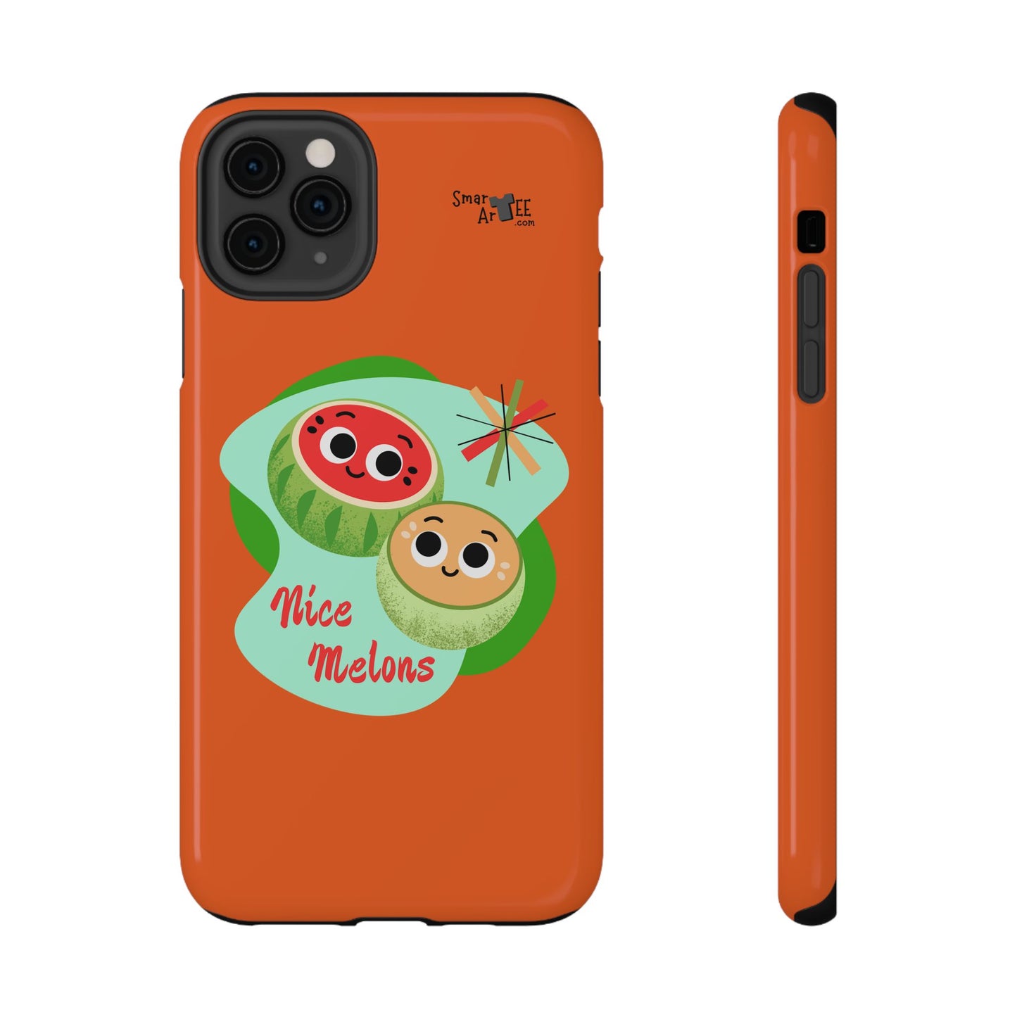 Cute Fruit Phone Case - Nice Melons Design, Impact-Resistant, Fun Gift for Kids, Phone Accessories for Celebrations, Fruit Lovers