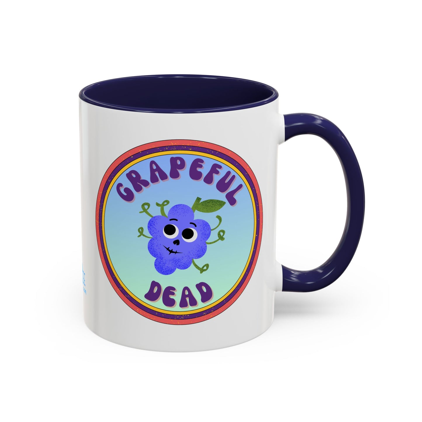 Grateful Dead Inspired Accent Coffee Mug, Fun Gift for Music Lovers, Unique Home Decor, Vibrant Coffee Mug, Collectible Gift for Occasions
