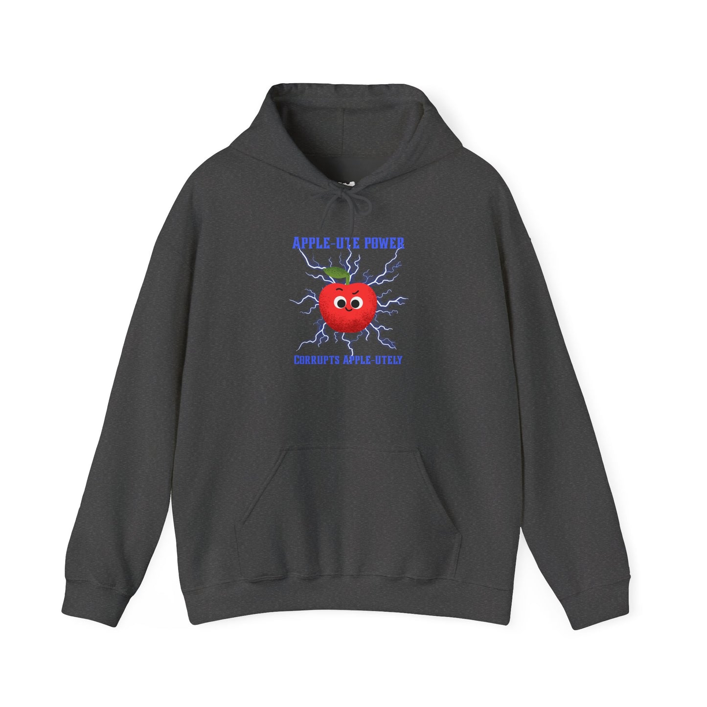 Apple Eye Power Unisex Hoodie - Fun Gift for Apple Lovers, Casual Wear, Fall Fashion, Eco-Friendly Hoodie, Cute Gift Idea