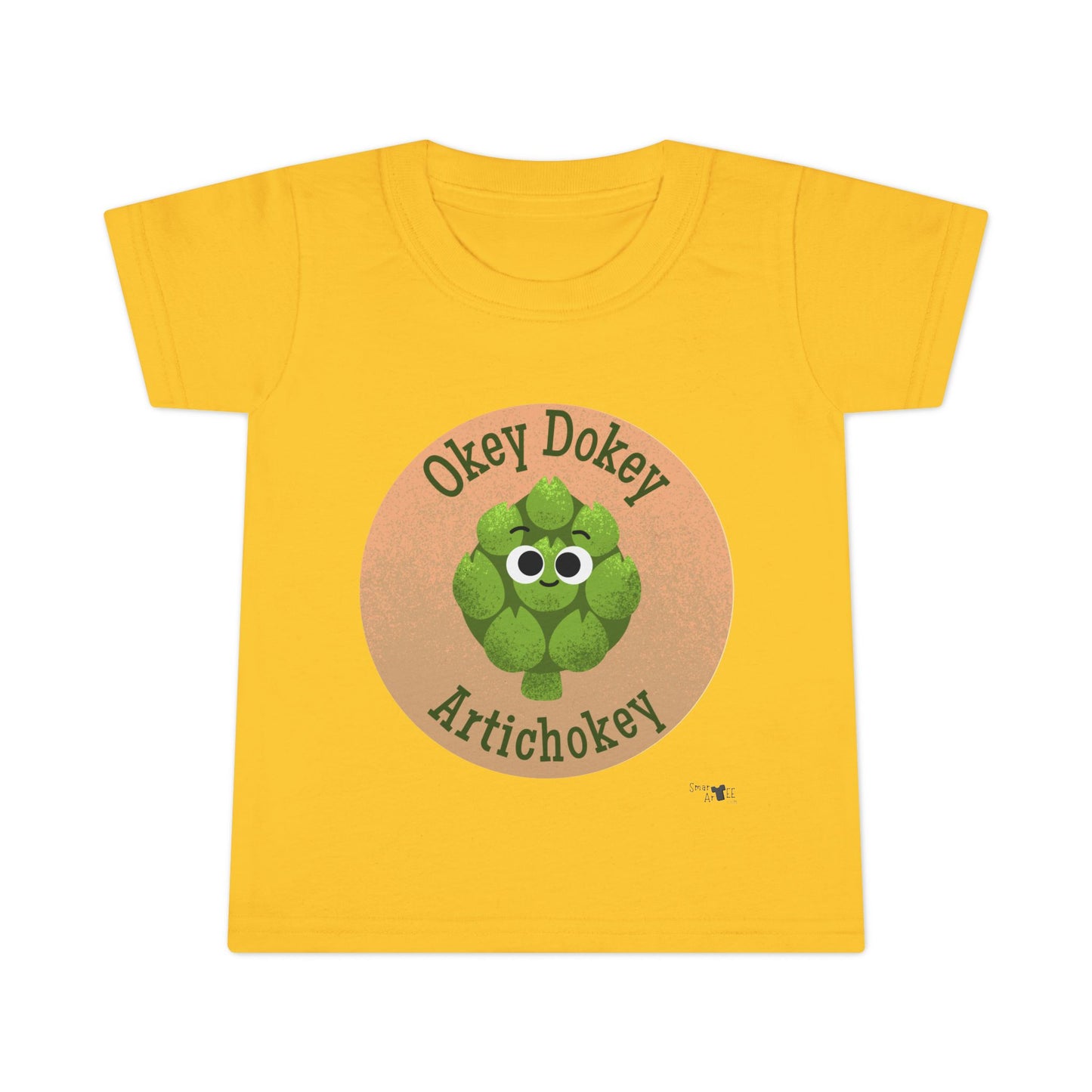 Toddler Artichoke Shirt, Okey Dokey Artichokey Tee, Fun Kids Apparel, Playful Toddler Clothing, Gift for Little Ones