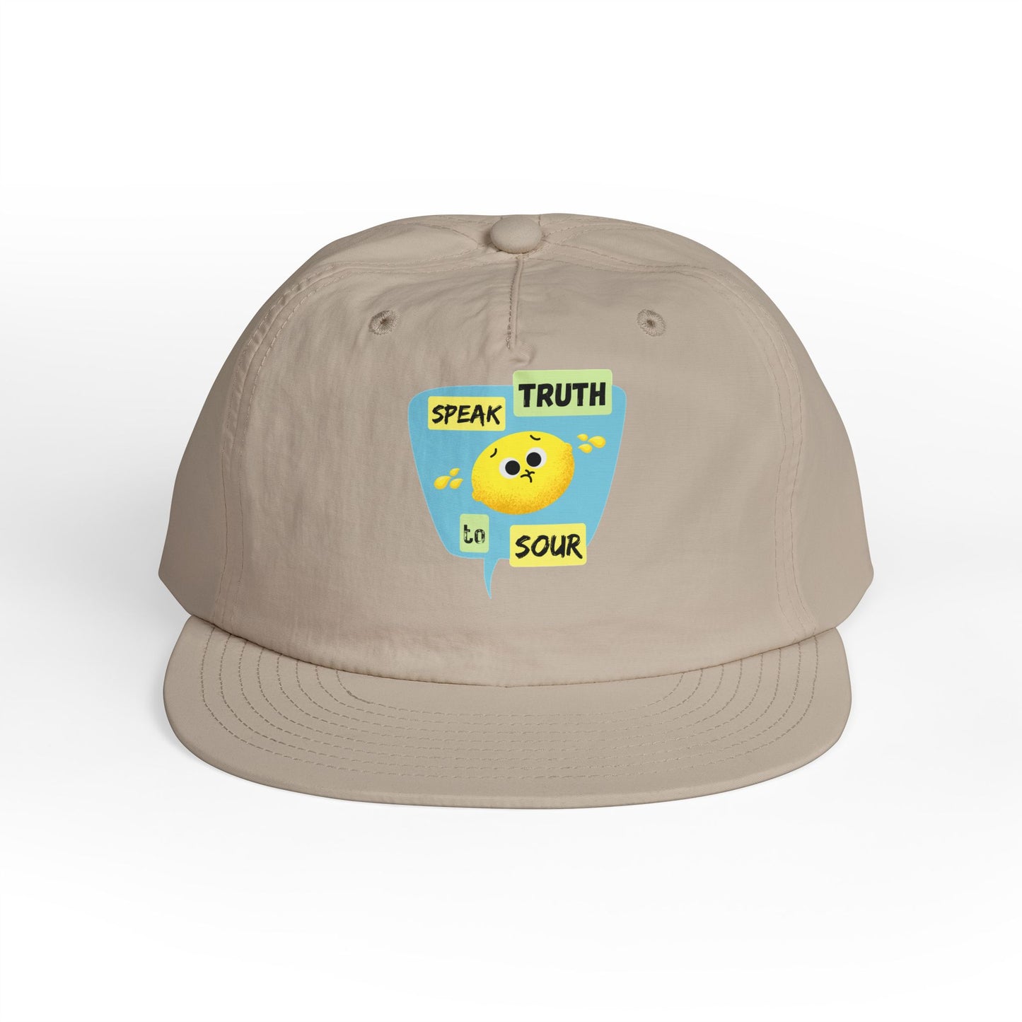 Sour Truth Surf Cap - Summer Vibes, Beach Style, Unisex Headwear, Outdoor Adventure, Perfect Hat for Gifts