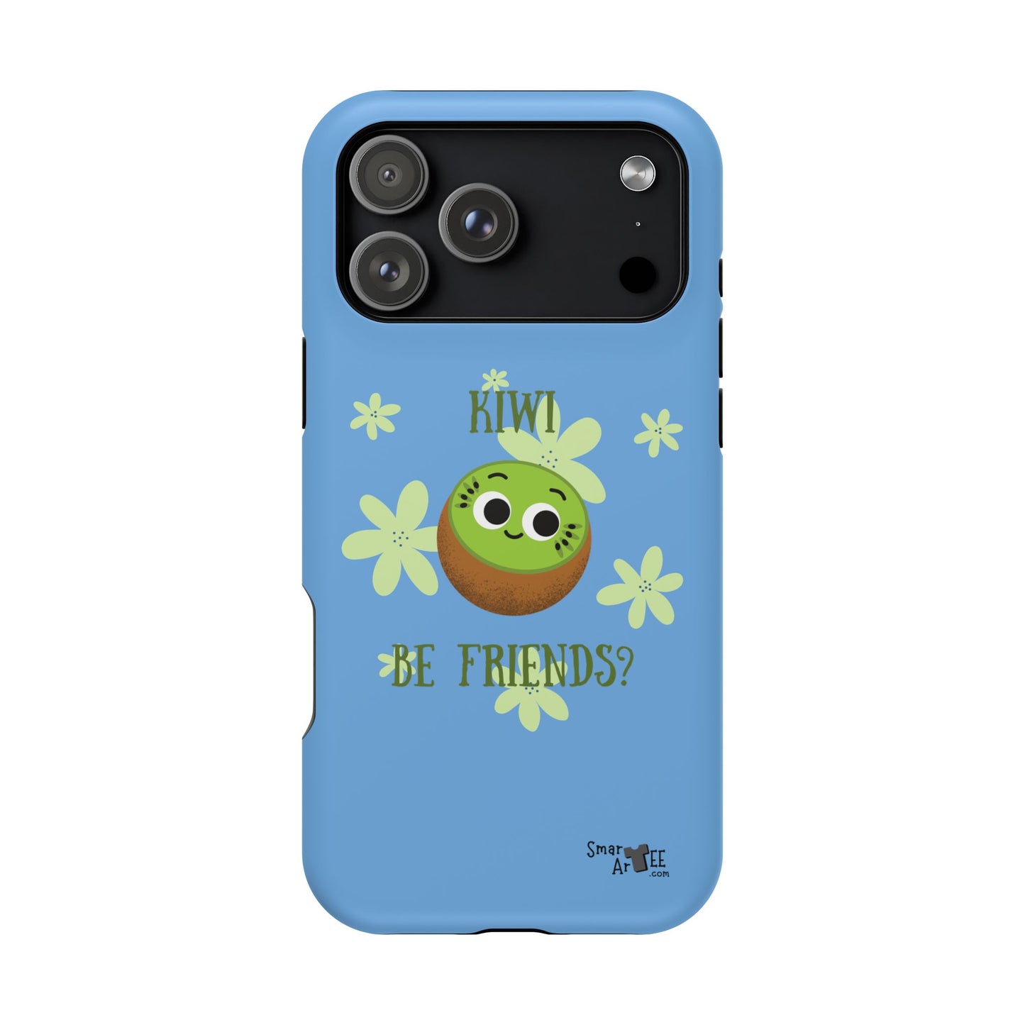 Cute Kiwi Friends Phone Case - Impact-Resistant, Fun Phone Accessory for Kids, Gifts, Summer Vibes, Cute Animal Design