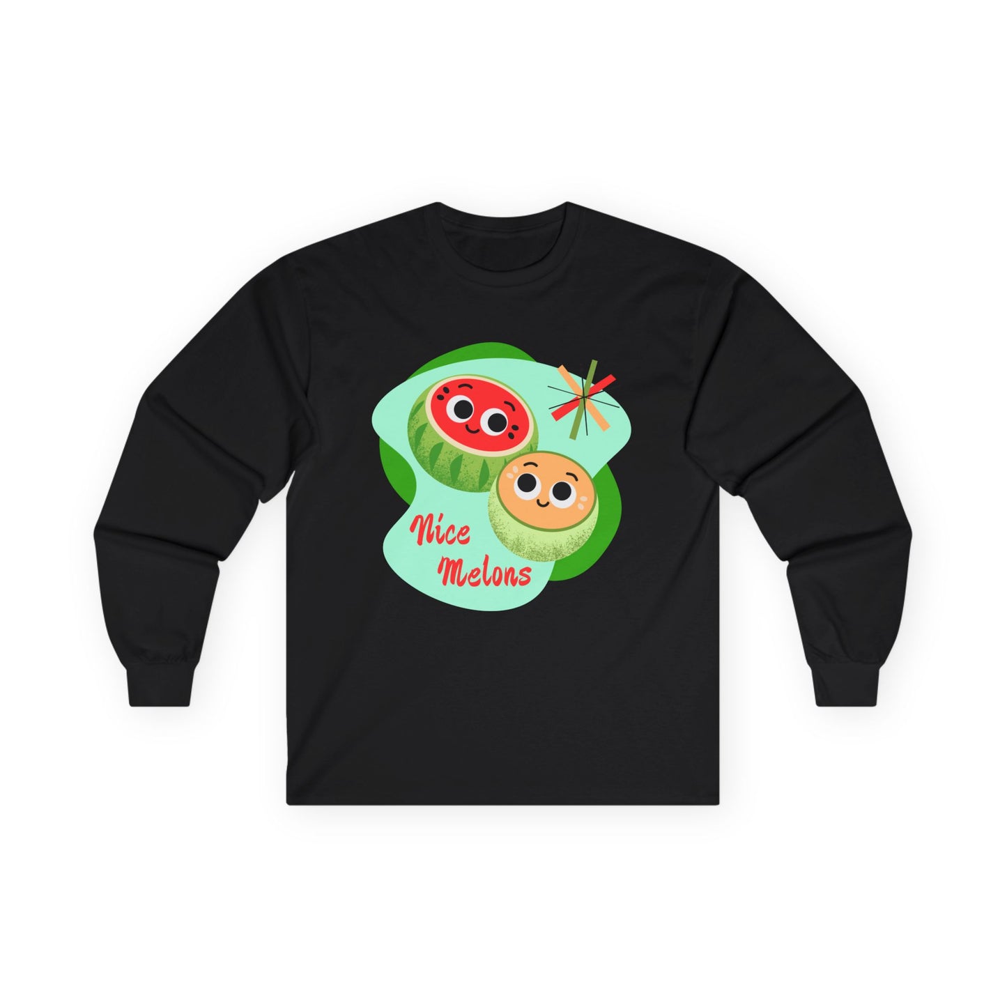 Cute Fruit Long Sleeve Tees, Funny Gift, Summer Vibes, Gift for Foodies, Cute Pun Shirt, Comfort Wear