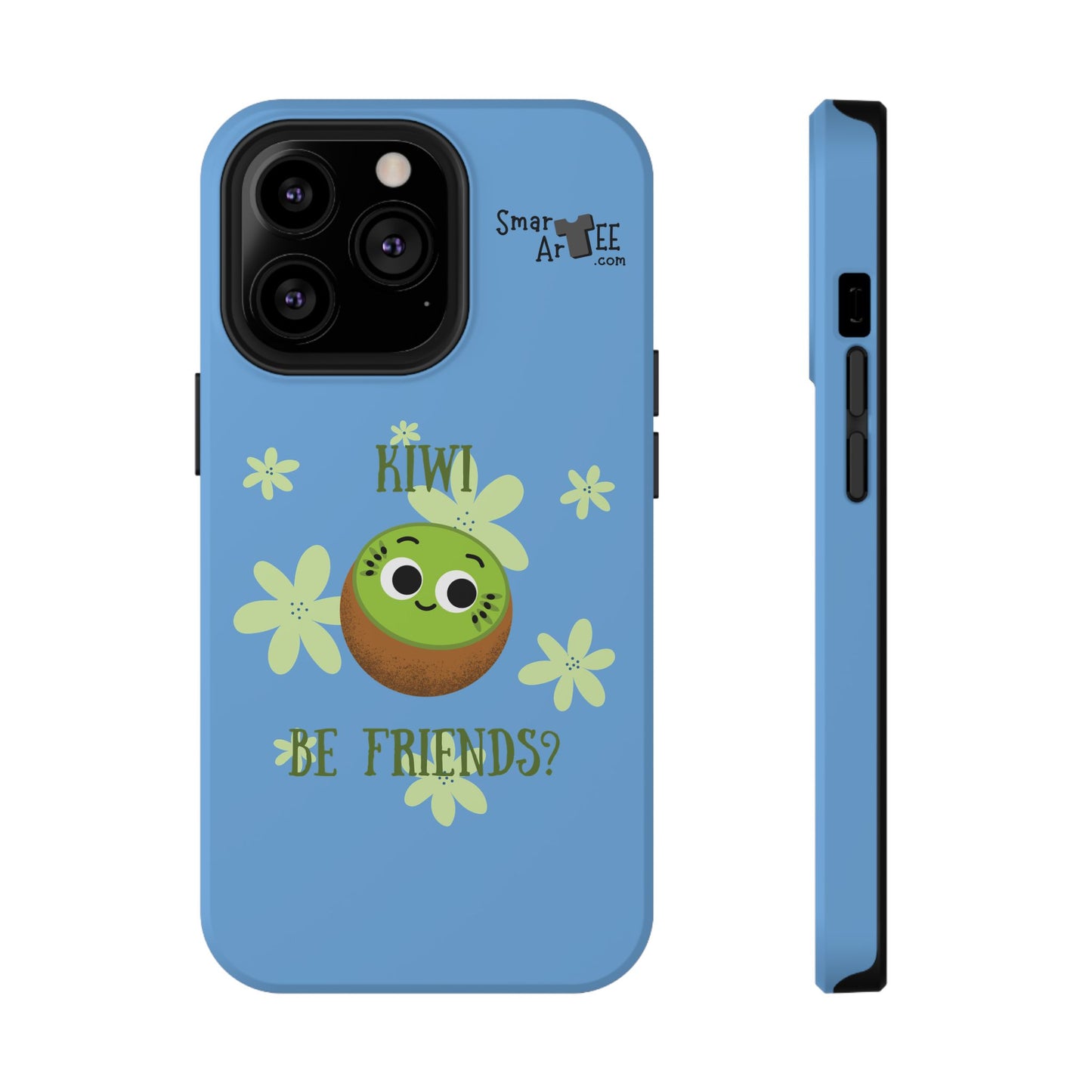 Cute Kiwi Friends Phone Case - Impact-Resistant, Fun Phone Accessory for Kids, Gifts, Summer Vibes, Cute Animal Design
