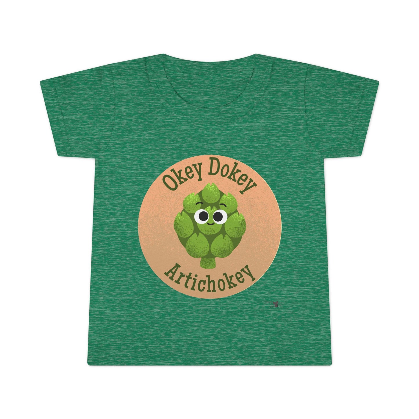Toddler Artichoke Shirt, Okey Dokey Artichokey Tee, Fun Kids Apparel, Playful Toddler Clothing, Gift for Little Ones