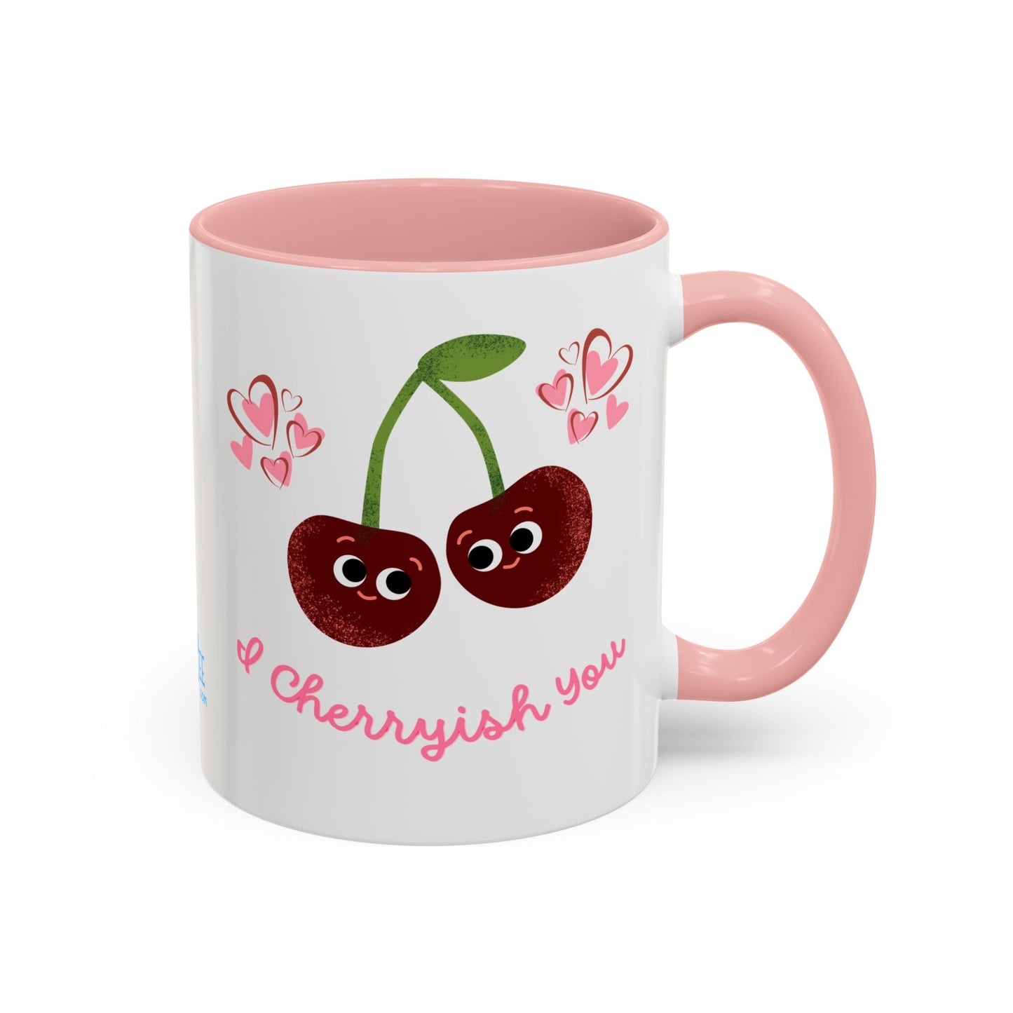 Cute Cherryish Coffee Mug, Cherry Mug, Love Mug, Valentine's Day Gift, Friendship Gift, Cute Coffee Lover's Gift
