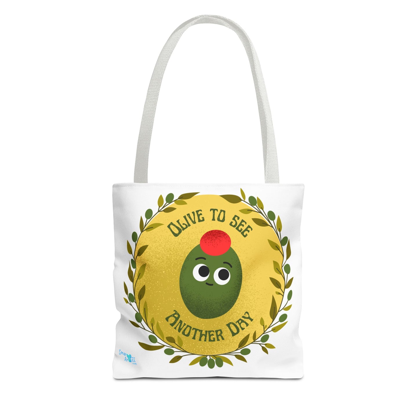Olive to See Another Day Tote Bag | Fun Eco-Friendly Shopping Bag, Gift for Friends, Cute & Quirky, Everyday Carry, Summer Outing