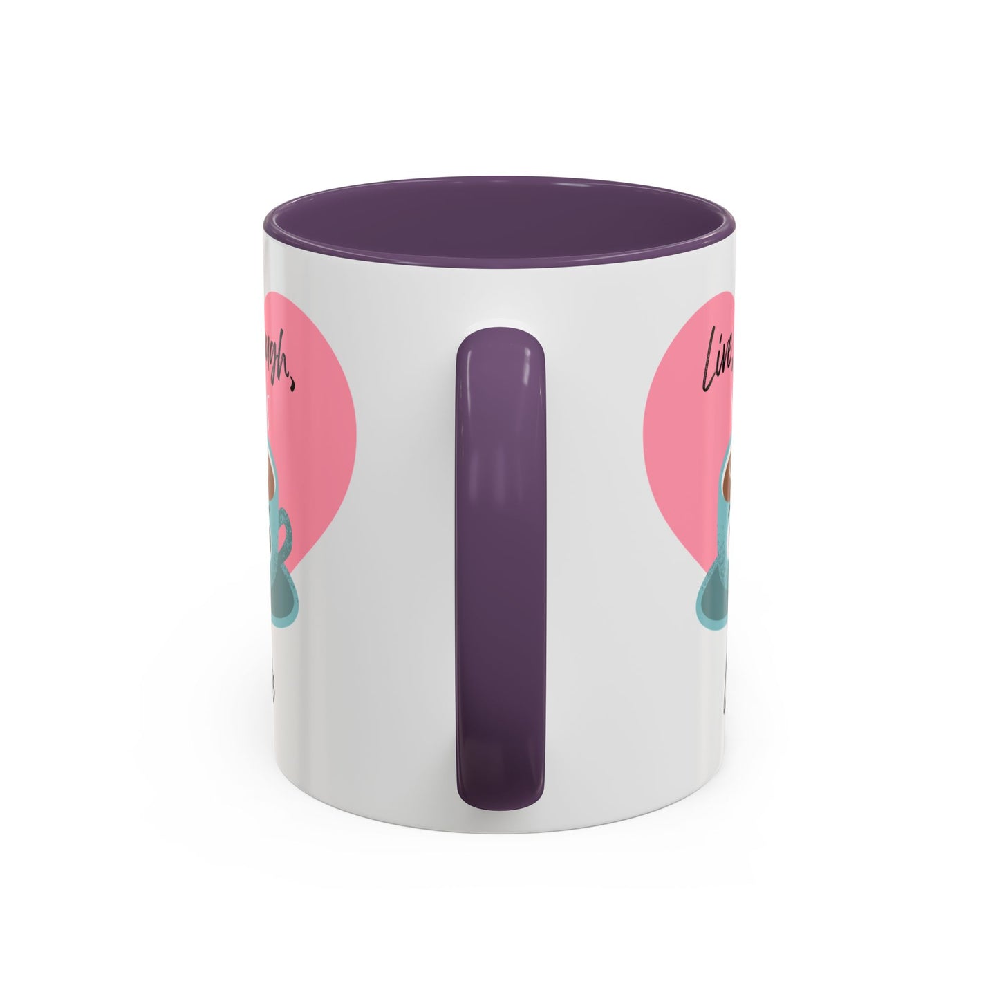 Live Laugh Latte Coffee Mug | Cute Mug, Funny Gift, Hot Beverage Cup, Coffee Lover Gift, Heartwarming Decor
