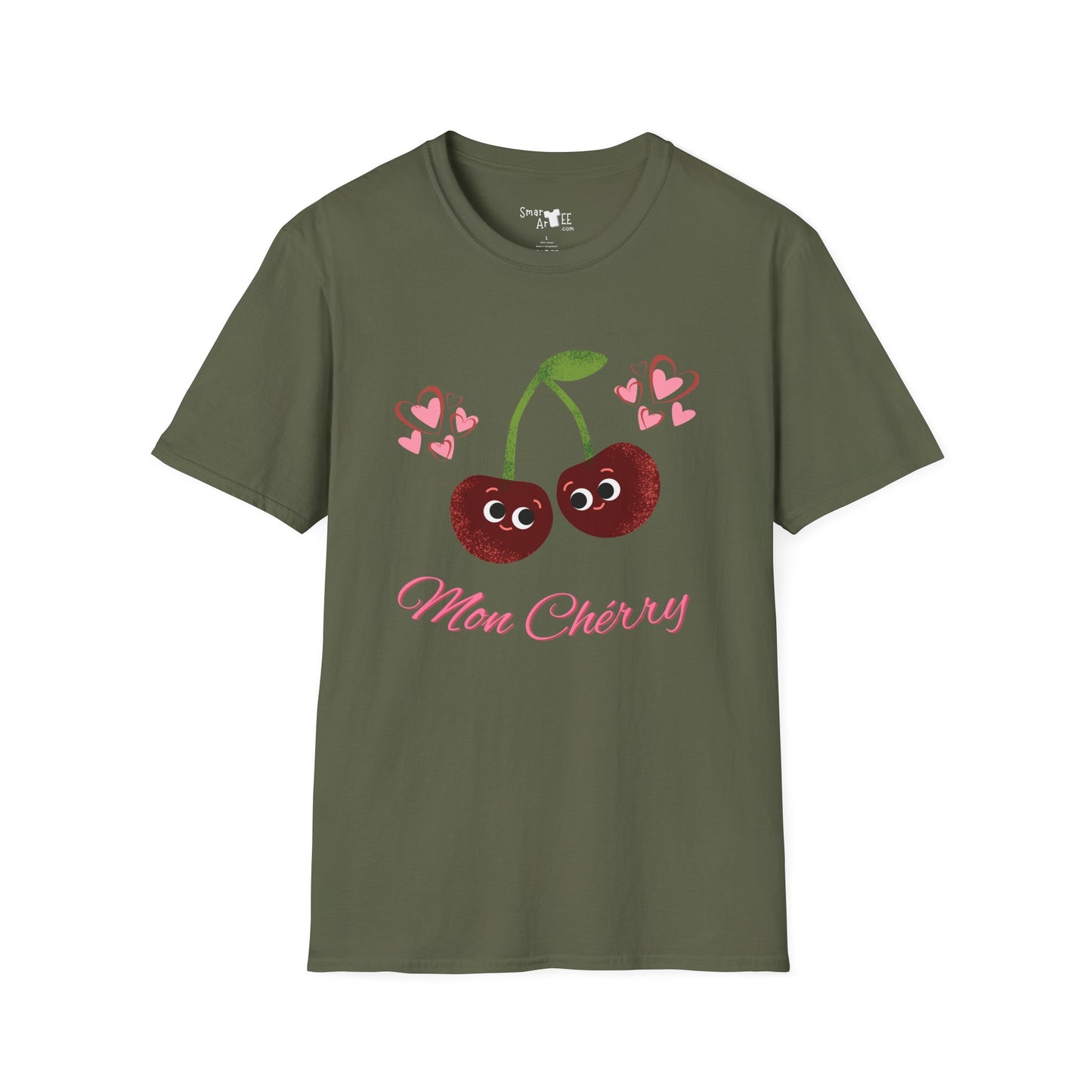 Cute Cherry Graphic Pun Tee, Chill Casual Shirt, Gift for Friends, Summer Vibe Top, Stylish Everyday T-Shirt, Adorable Fun Wear