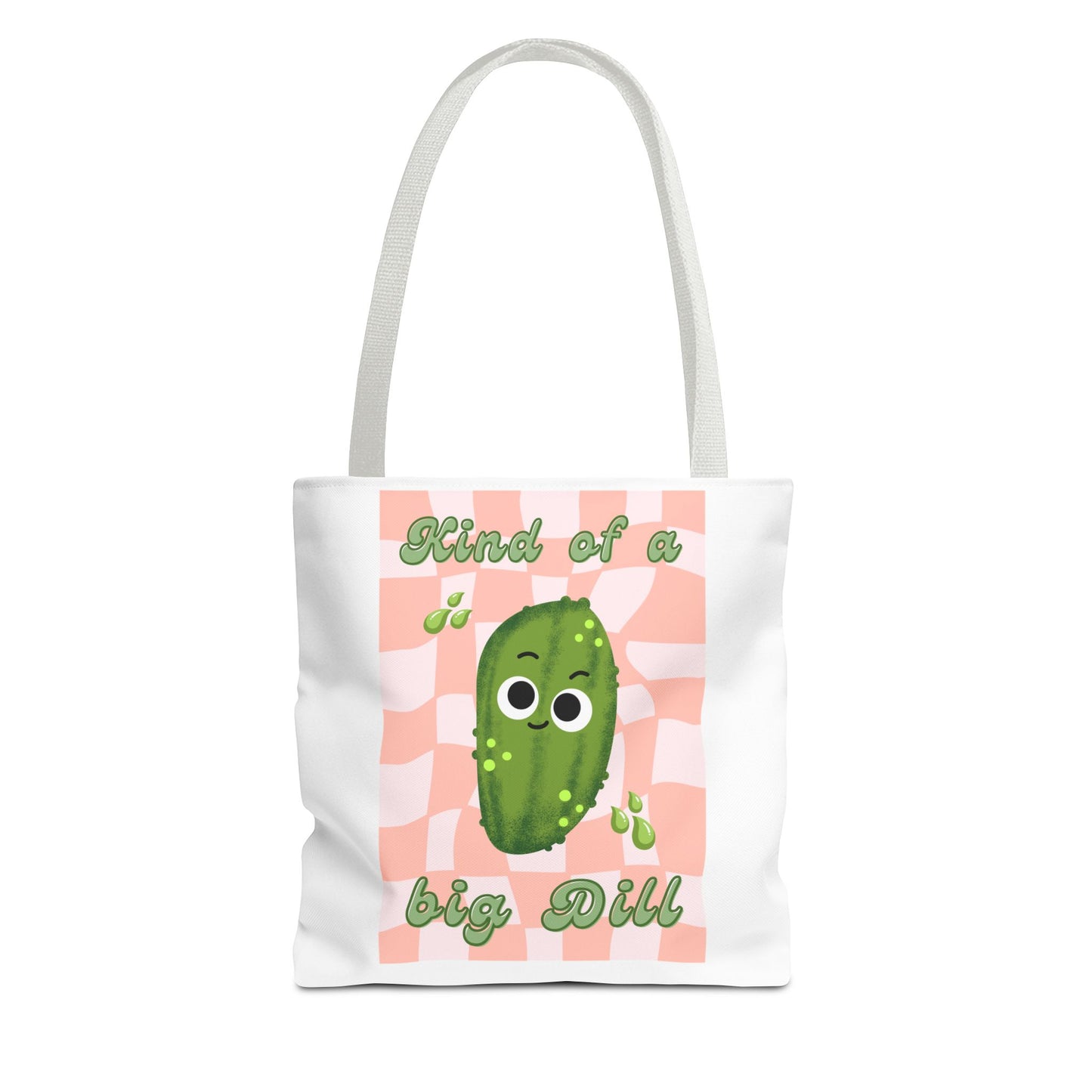 Playful Pickle Tote Bag: Cute, Funny, Quirky, Eco-Friendly, Gift Bag, Everyday Use, Beach Bag, Market Bag