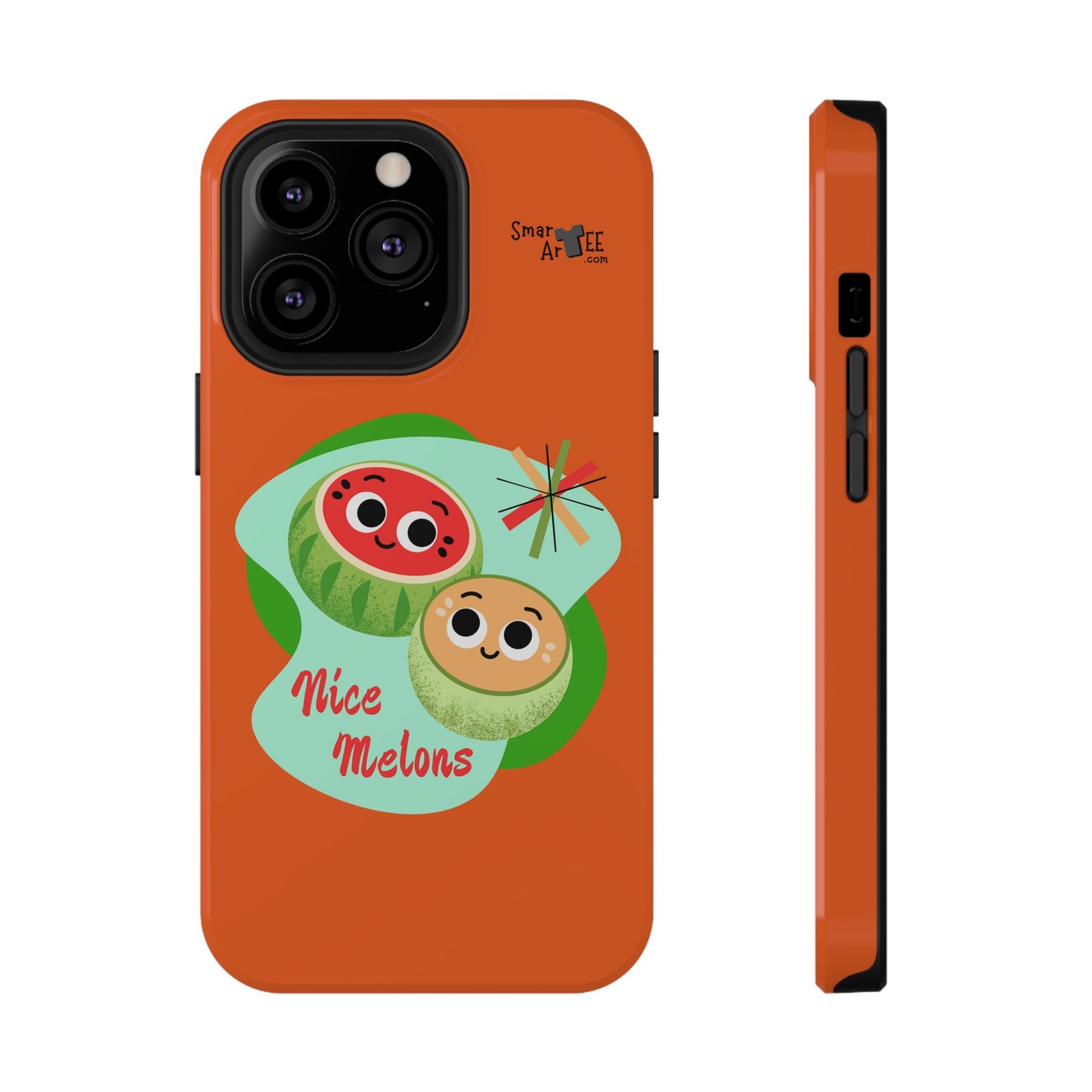 Cute Fruit Phone Case - Nice Melons Design, Impact-Resistant, Fun Gift for Kids, Phone Accessories for Celebrations, Fruit Lovers