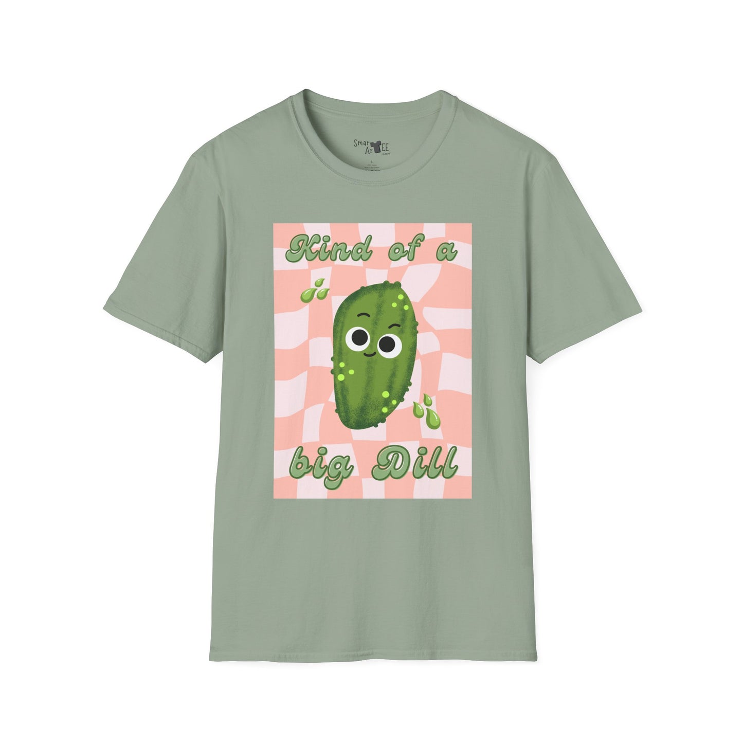 Cute Pickle Humor T-Shirt, Unisex Softstyle Tee, Funny Gift for Dill Pickle Lovers, Trendy Casual Wear, Unique Gift for Birthdays