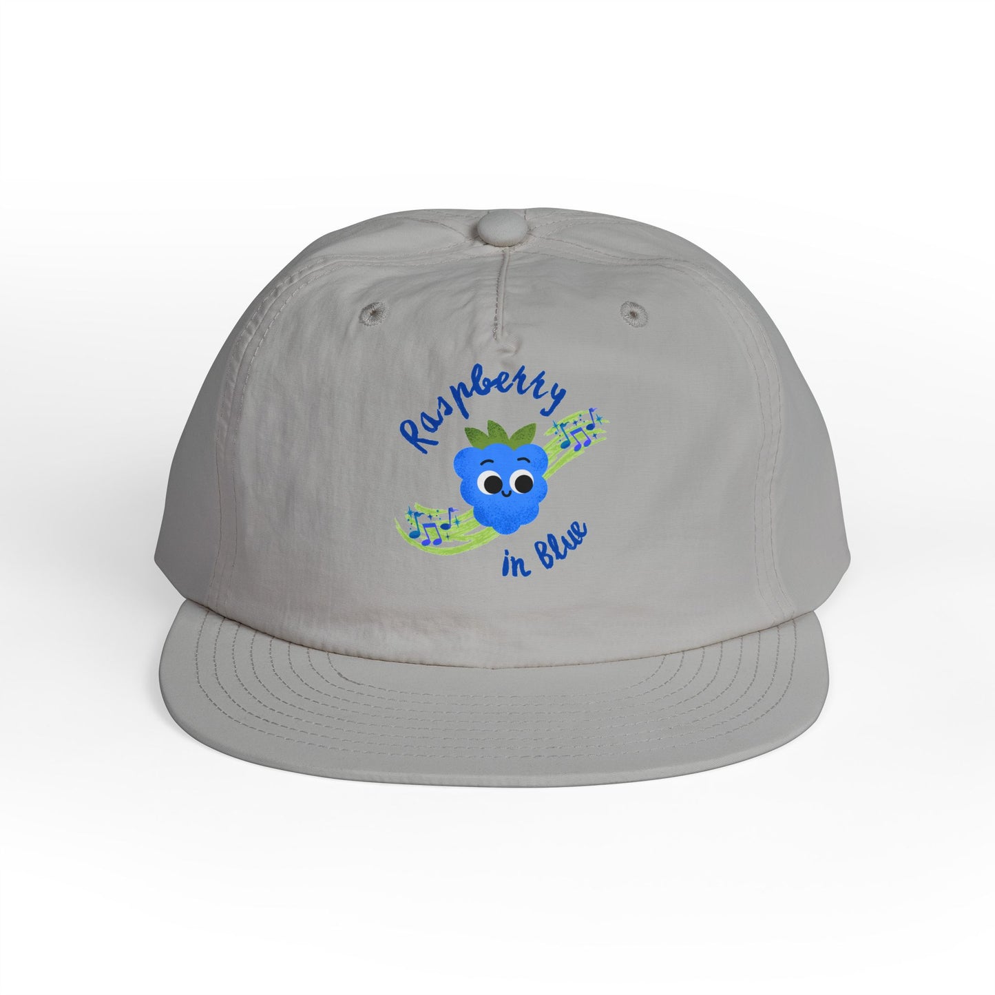 Rhapsody in Blue Pun Surf Cap | Fun Summer Hat, Youth Beachwear, Gift for All Ages, Outdoor Adventures, Vacation Accessory