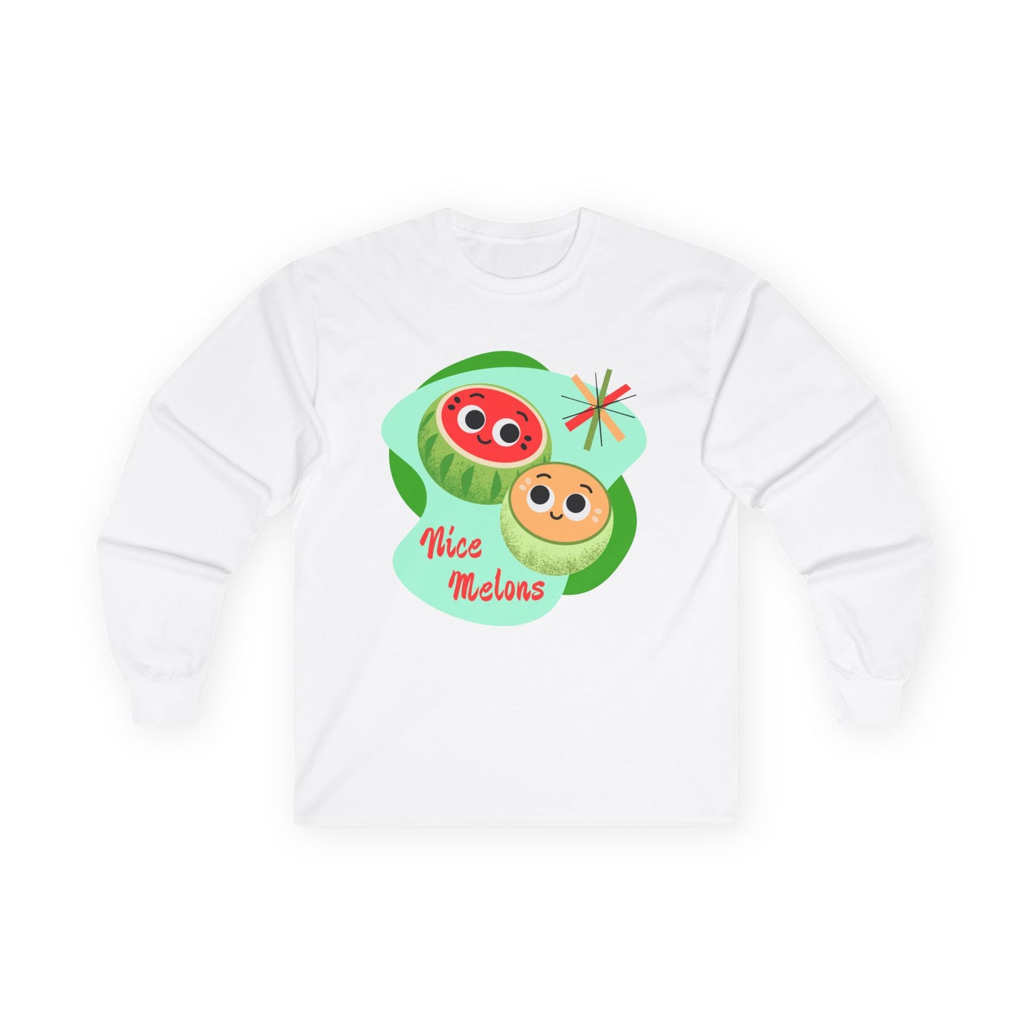 Cute Fruit Long Sleeve Tees, Funny Gift, Summer Vibes, Gift for Foodies, Cute Pun Shirt, Comfort Wear
