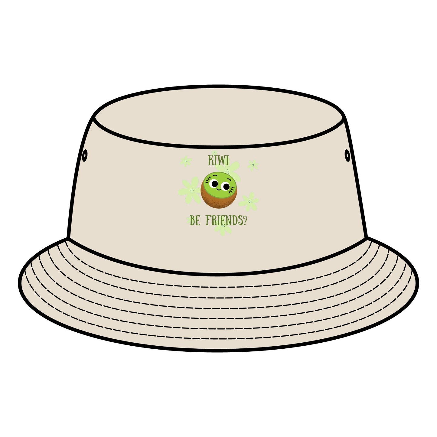 Cute Friends Bucket Hat, Spring Fashion Hats, Unisex Outdoor Hat, Gift for Friends, Festival Accessory