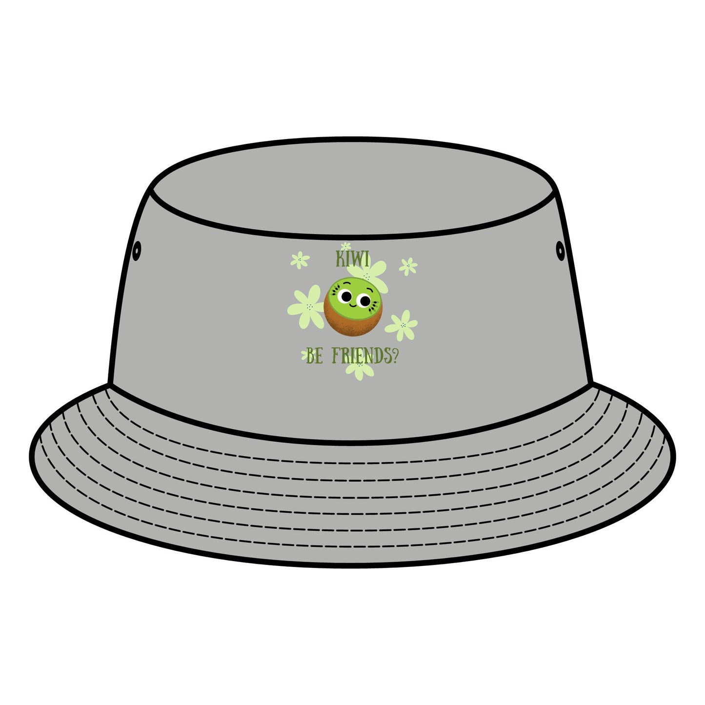 Cute Friends Bucket Hat, Spring Fashion Hats, Unisex Outdoor Hat, Gift for Friends, Festival Accessory