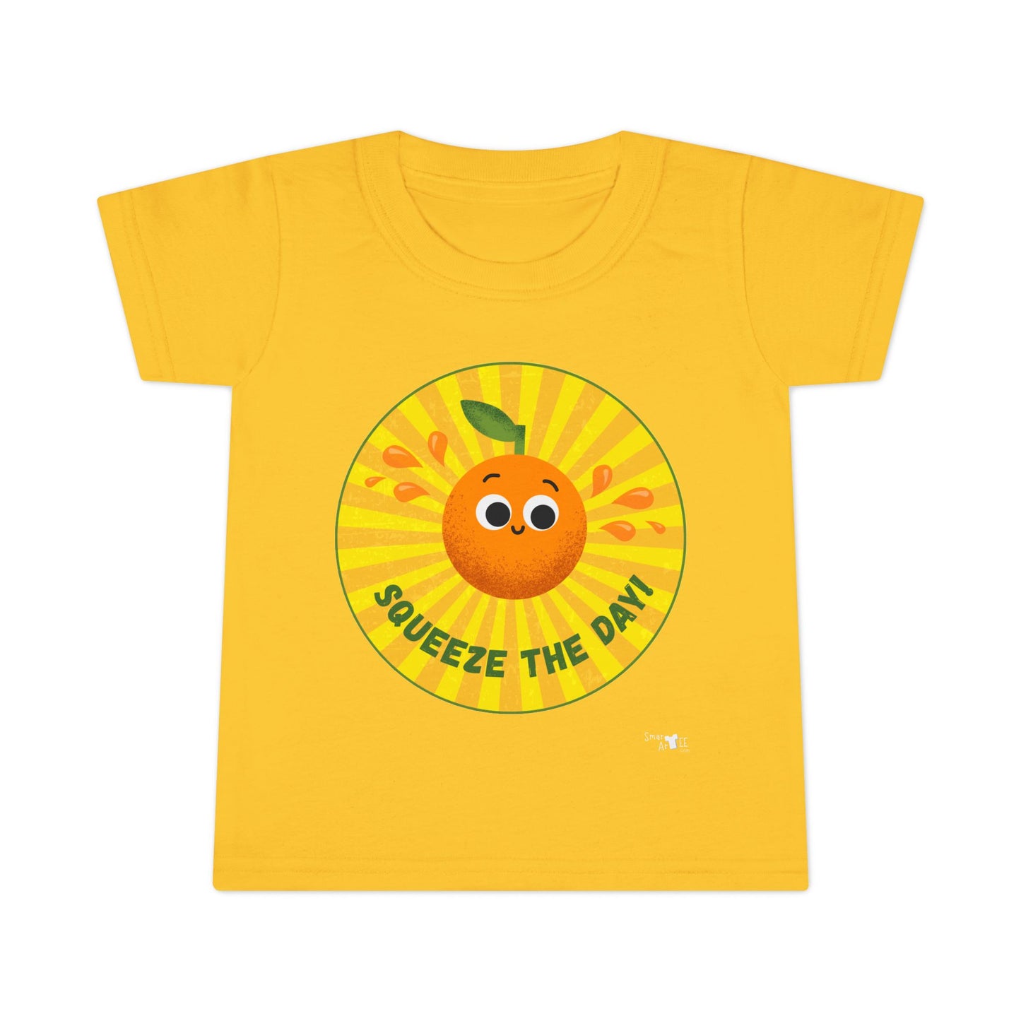 Cute Toddler Shirt - 'Squeeze the Day!' Funny Tee for Kids, Gift for Birthdays, Summer Vibes, Playful Wear, Toddler Apparel
