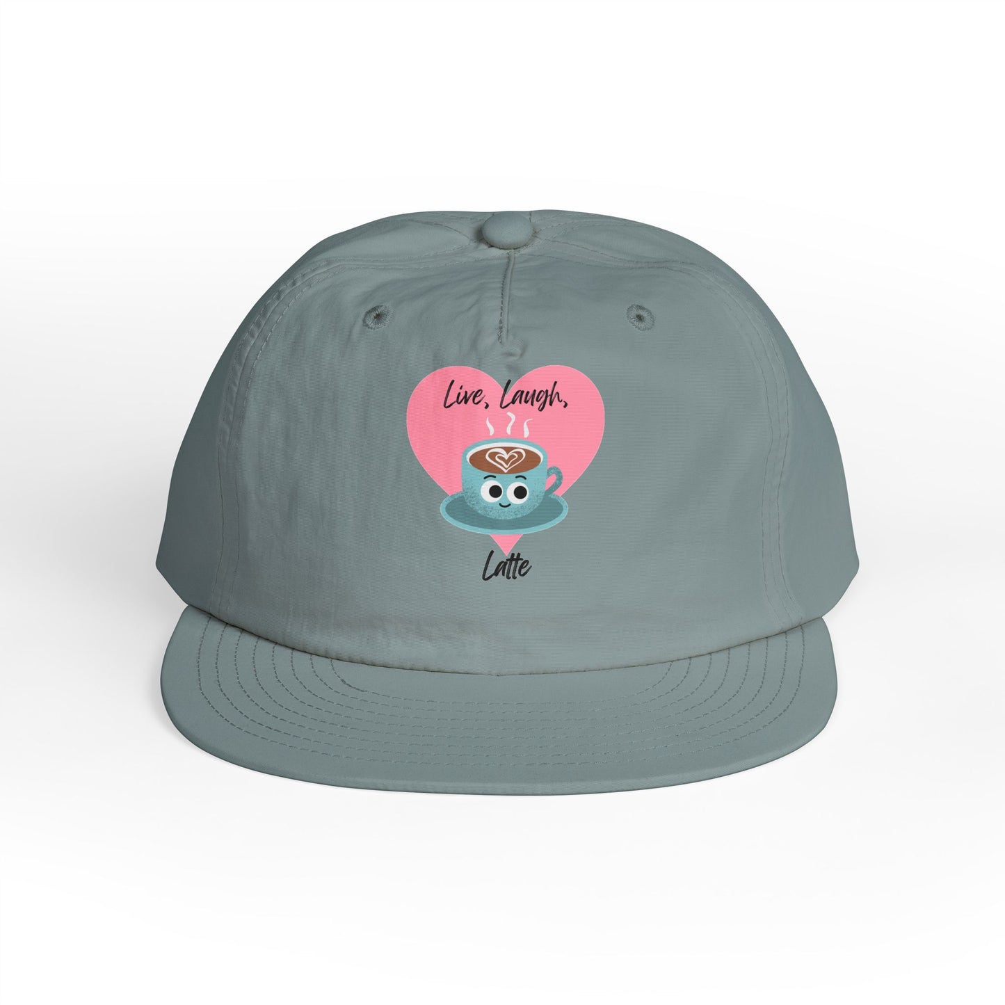 Playful Surf Cap - Live Laugh Love, Summer Vibes, Casual Weekend Accessory, Fun Beach Hat, Gift for Surf Lovers