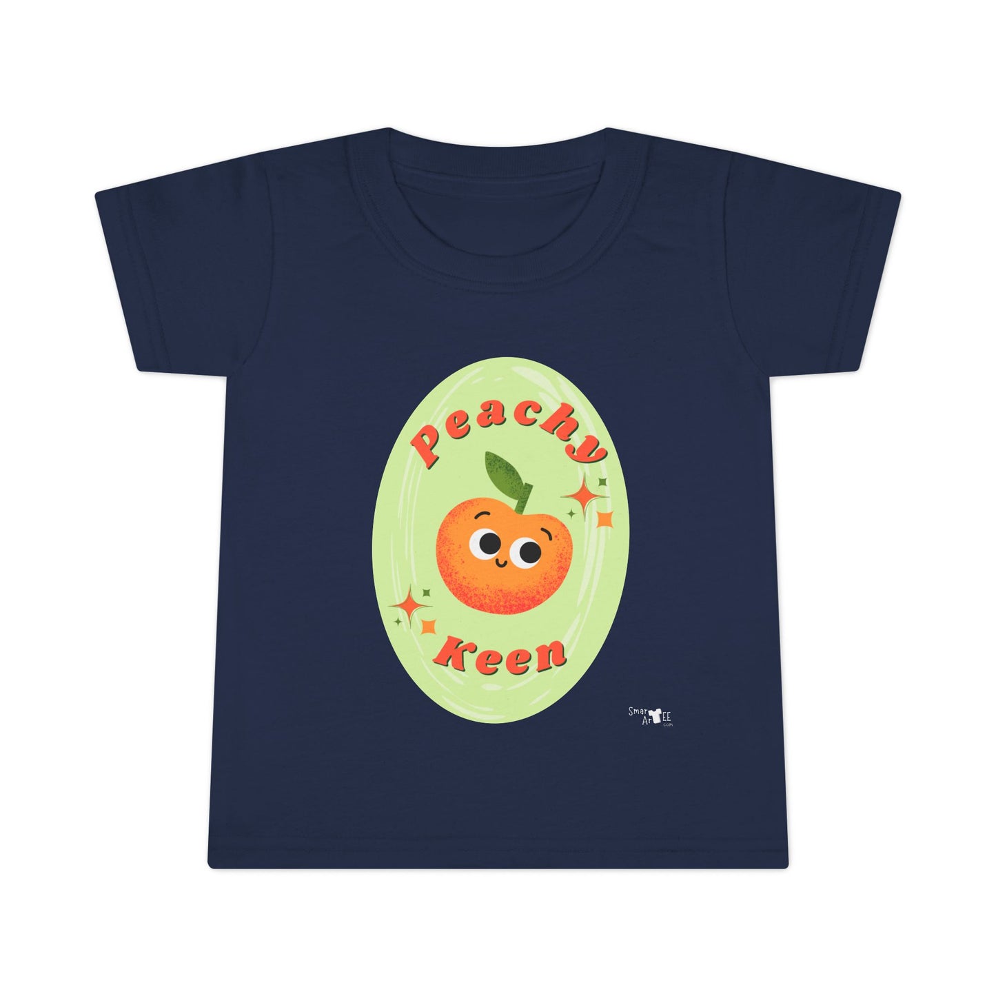 Peachy Keen Toddler peaShirt, Cute Kid's Tee, Fun Summer Outfit, Birthday Gift, Playdate Apparel