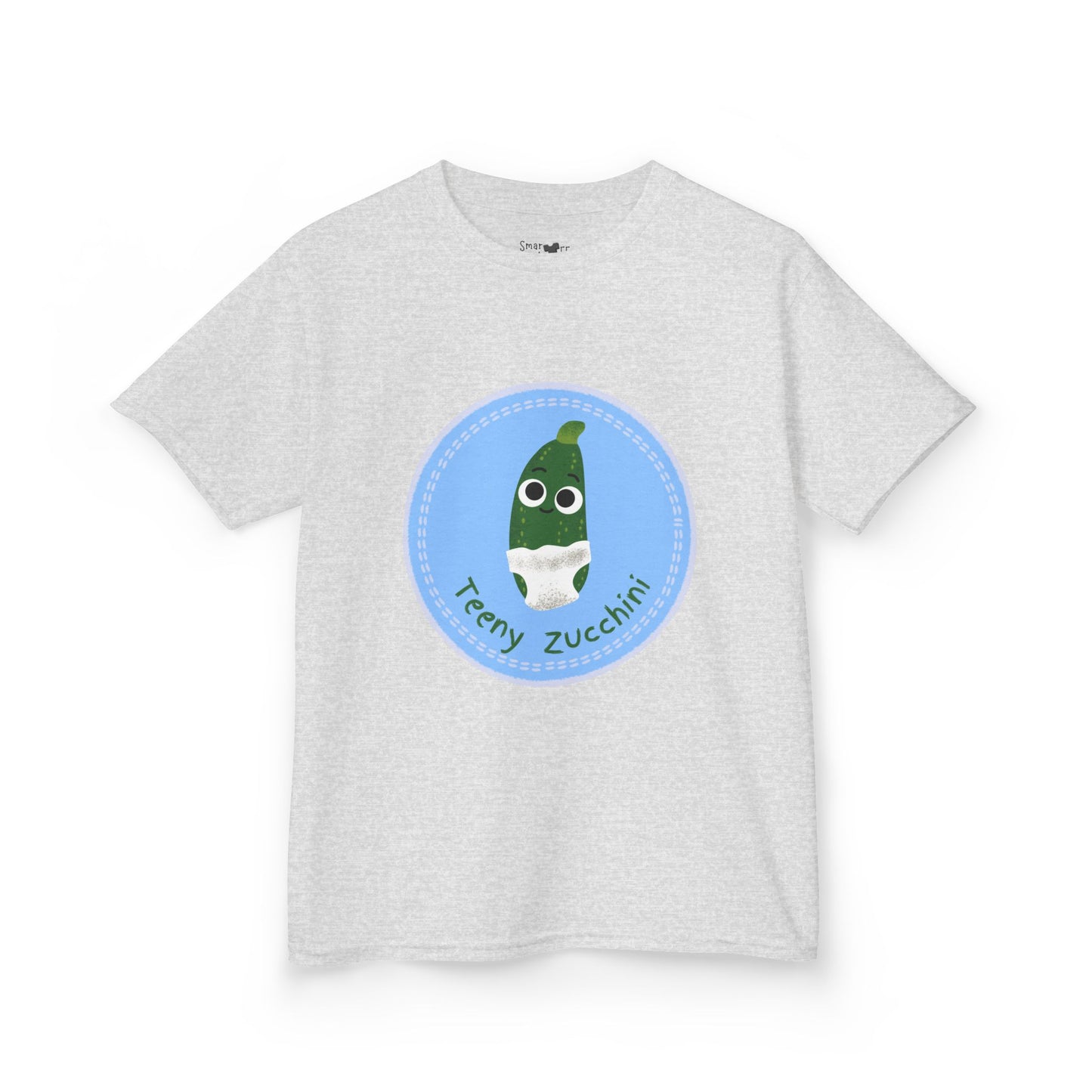 Kids Zucchini Tee, Cute Vegetable Shirt, Funny Kids Apparel, Gift for Kids, Playful Shirt, Gardening Themes