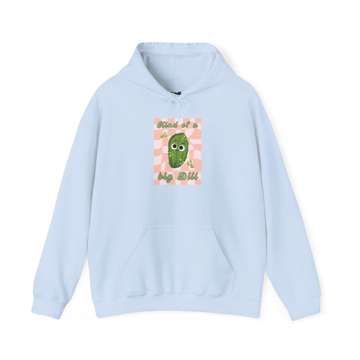Quirky Dill Pickle Hoodie - Perfect for Chilling, Gifts for Foodies, Fun Casual Wear, Unique Gift for Veggie Lovers