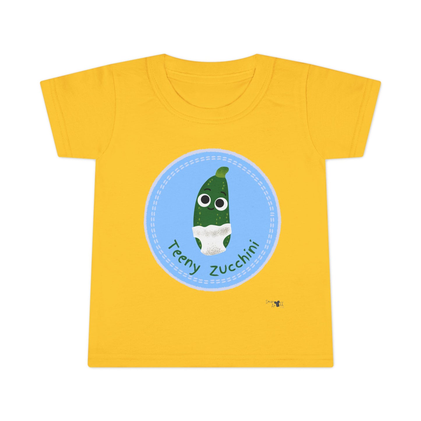 Cute Toddler Zucchini Shirt, Funny Kids Tee, Teeny Zucchini Design, Gift for Toddlers, Playful Children's Apparel