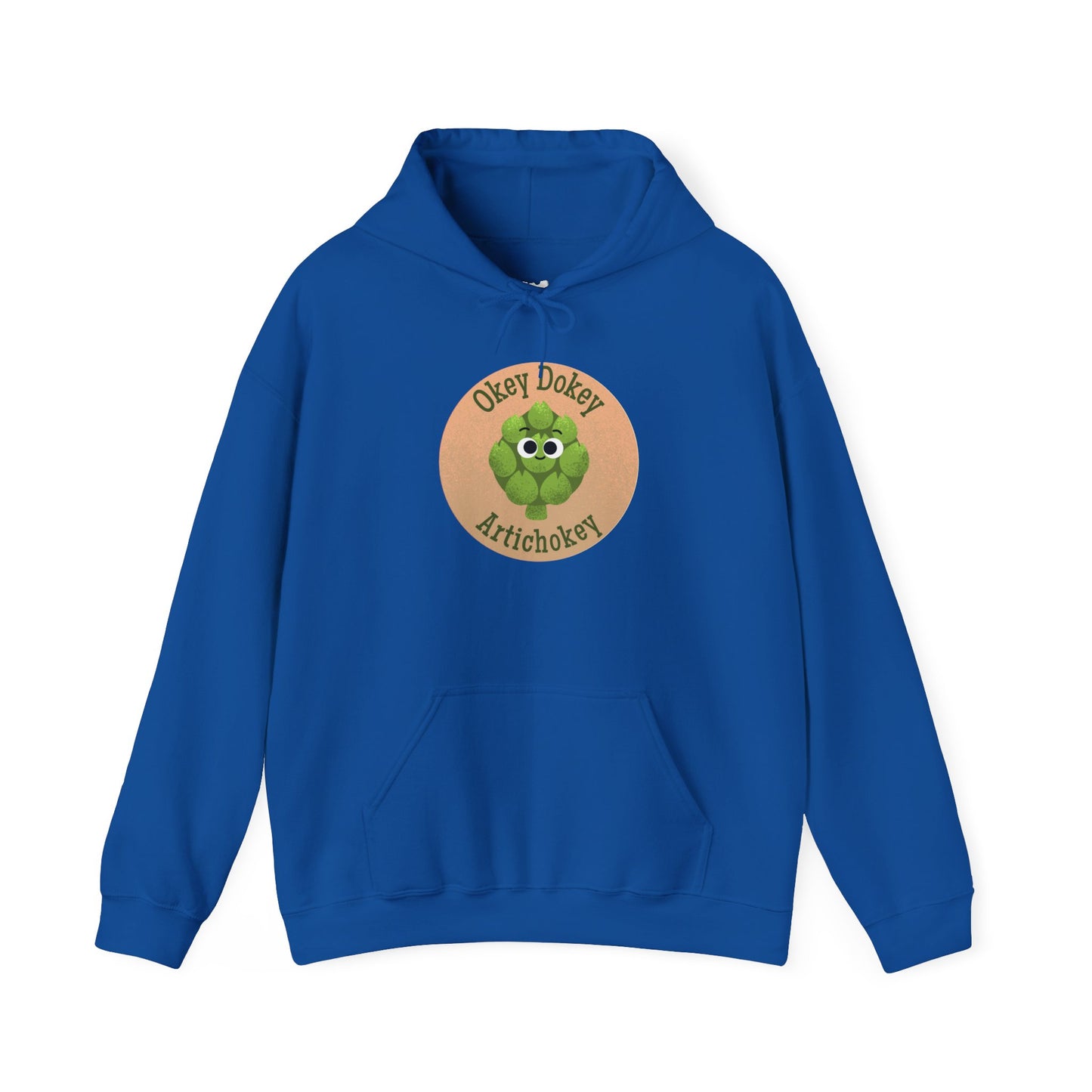 Funny Artichoke Hoodies - Unisex Heavy Blend Hoodie for Food Lovers, Gift for Veggie Fans, Laugh with Friends