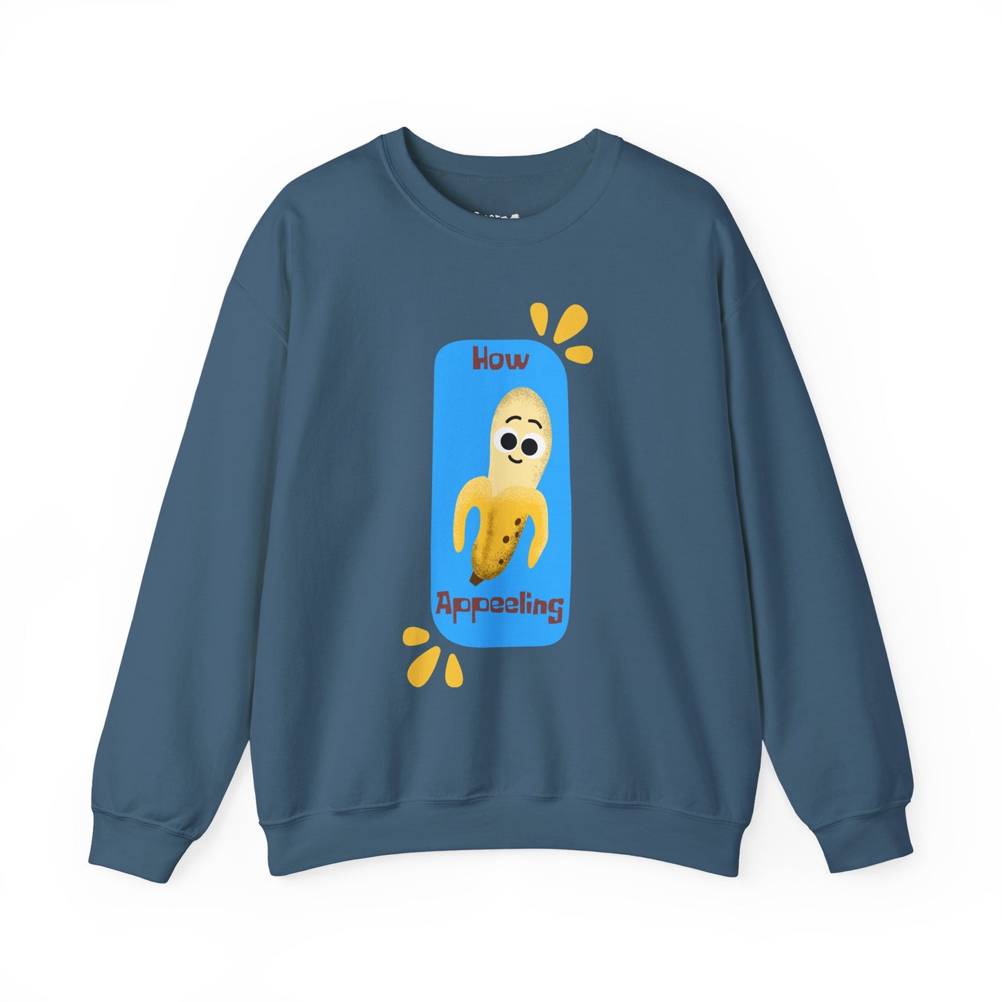 Funny Fruit Pun Sweatshirt, Unisex Sweater, Relaxed Style For Everyday Wear, Great Gift Idea